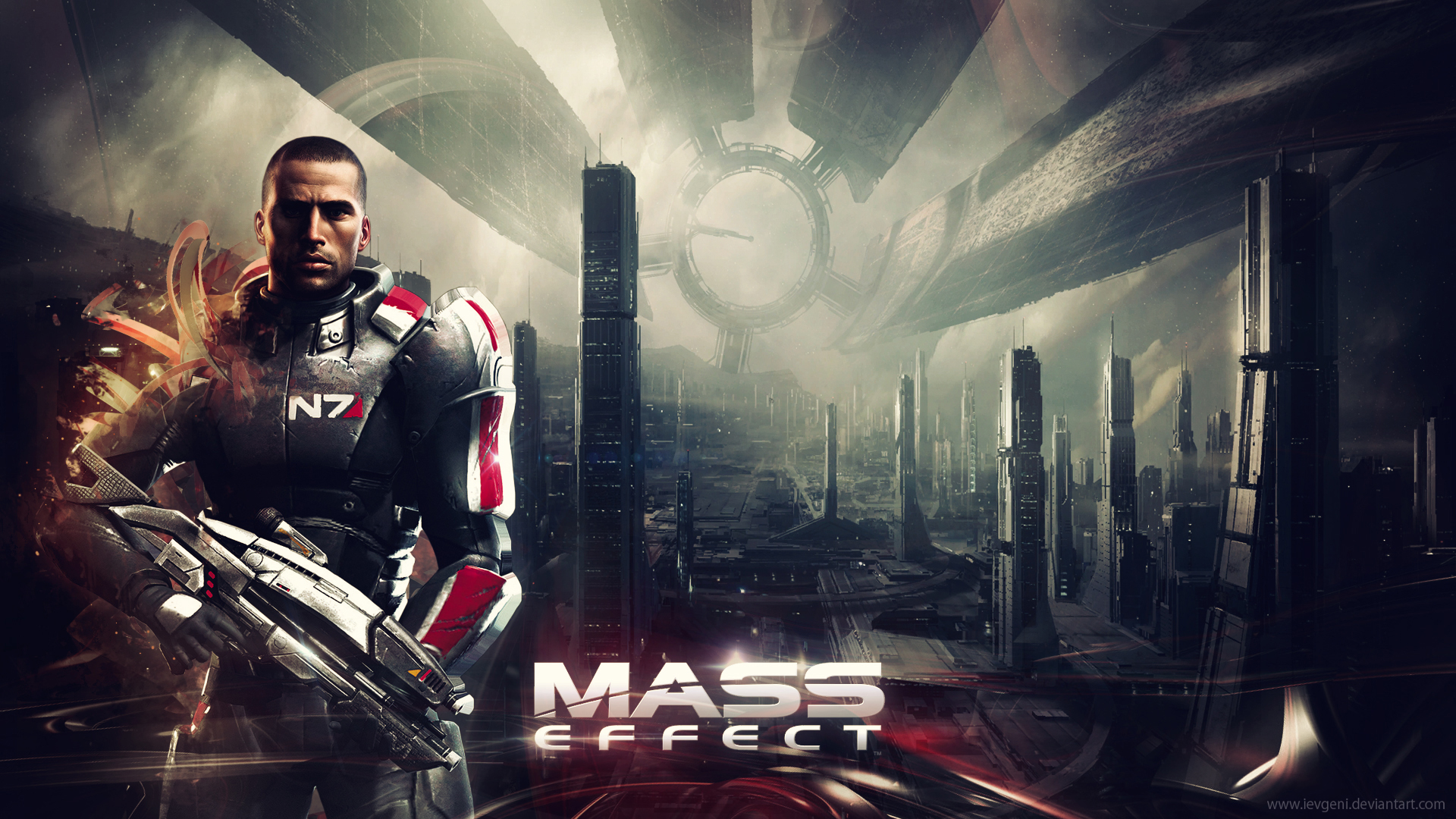 citadel (mass effect), video game, mass effect, commander shepard
