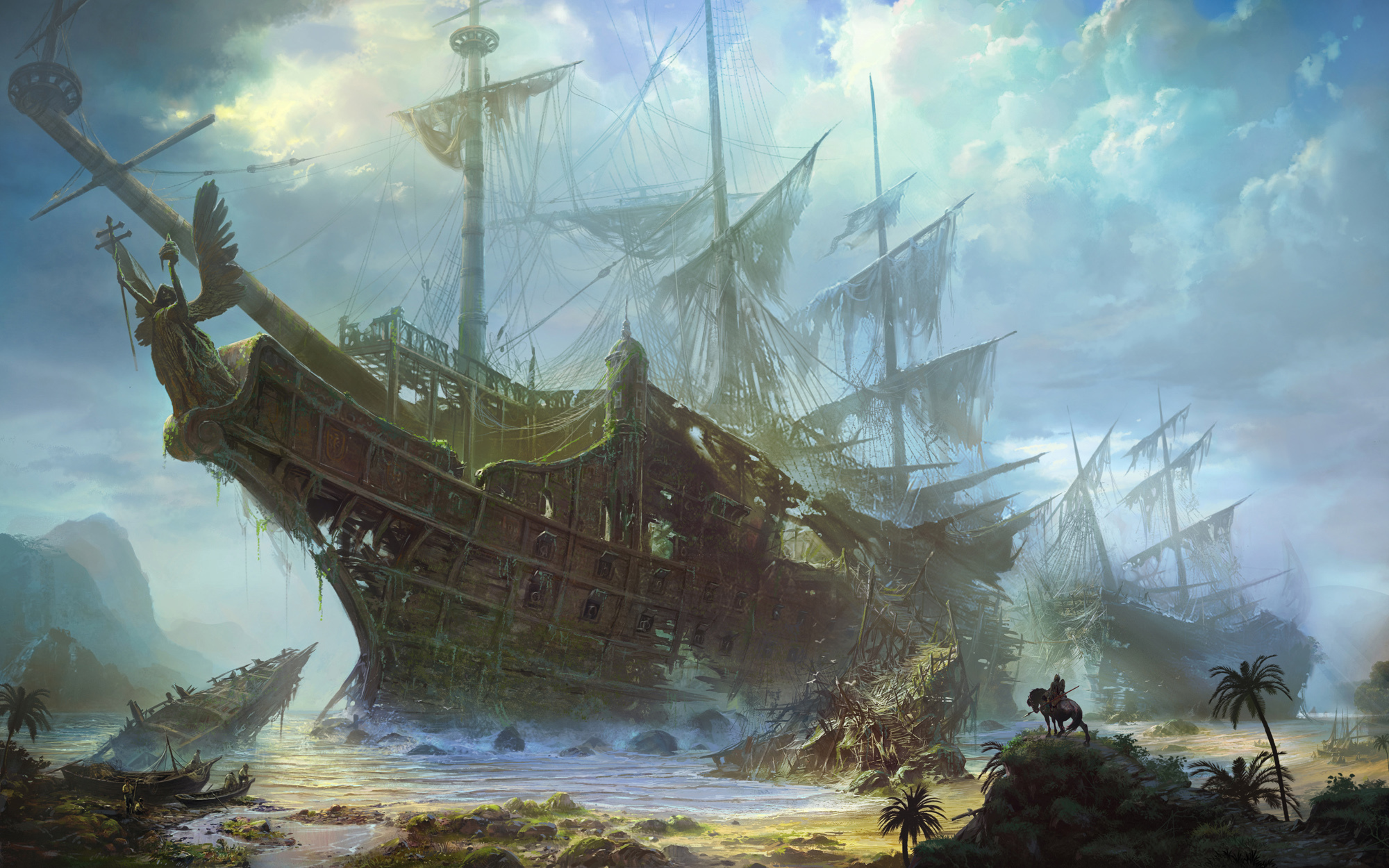 collection of best Shipwreck HD wallpaper