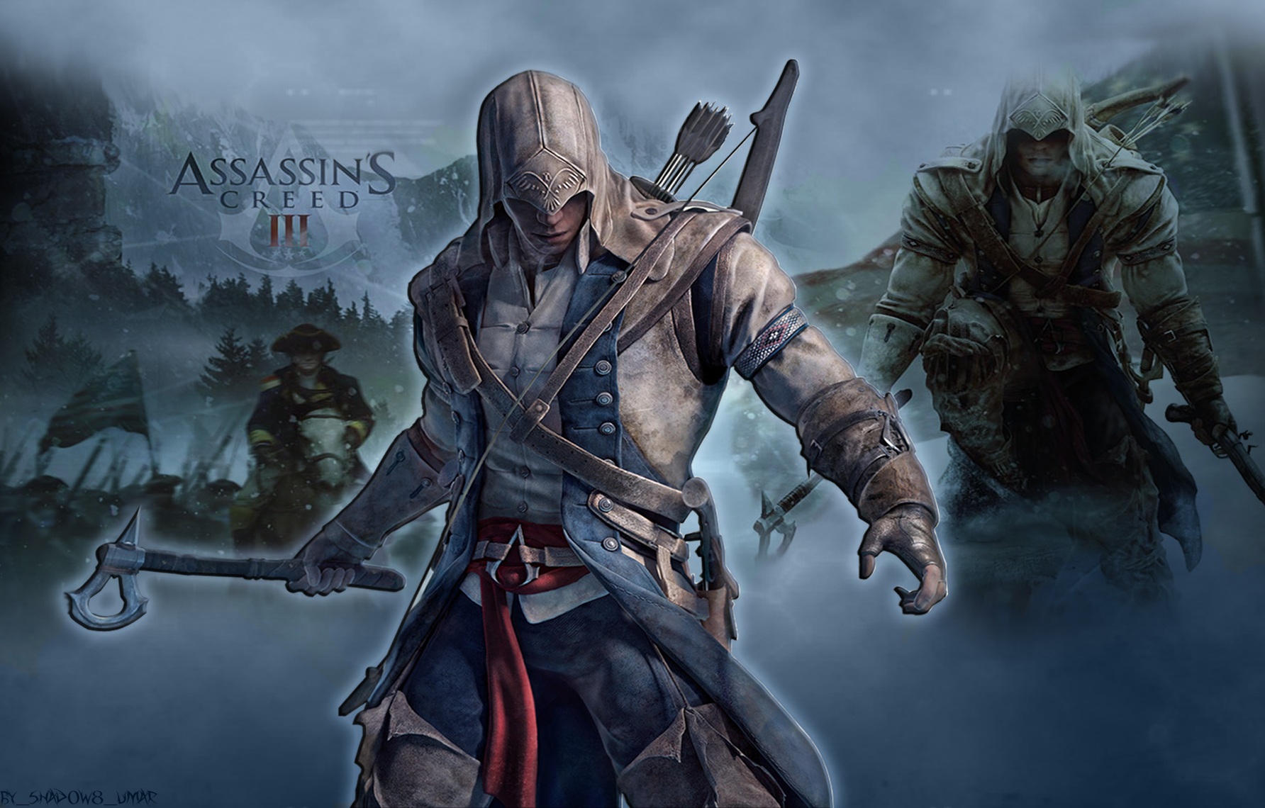 connor (assassin's creed), video game, assassin's creed iii, assassin's creed