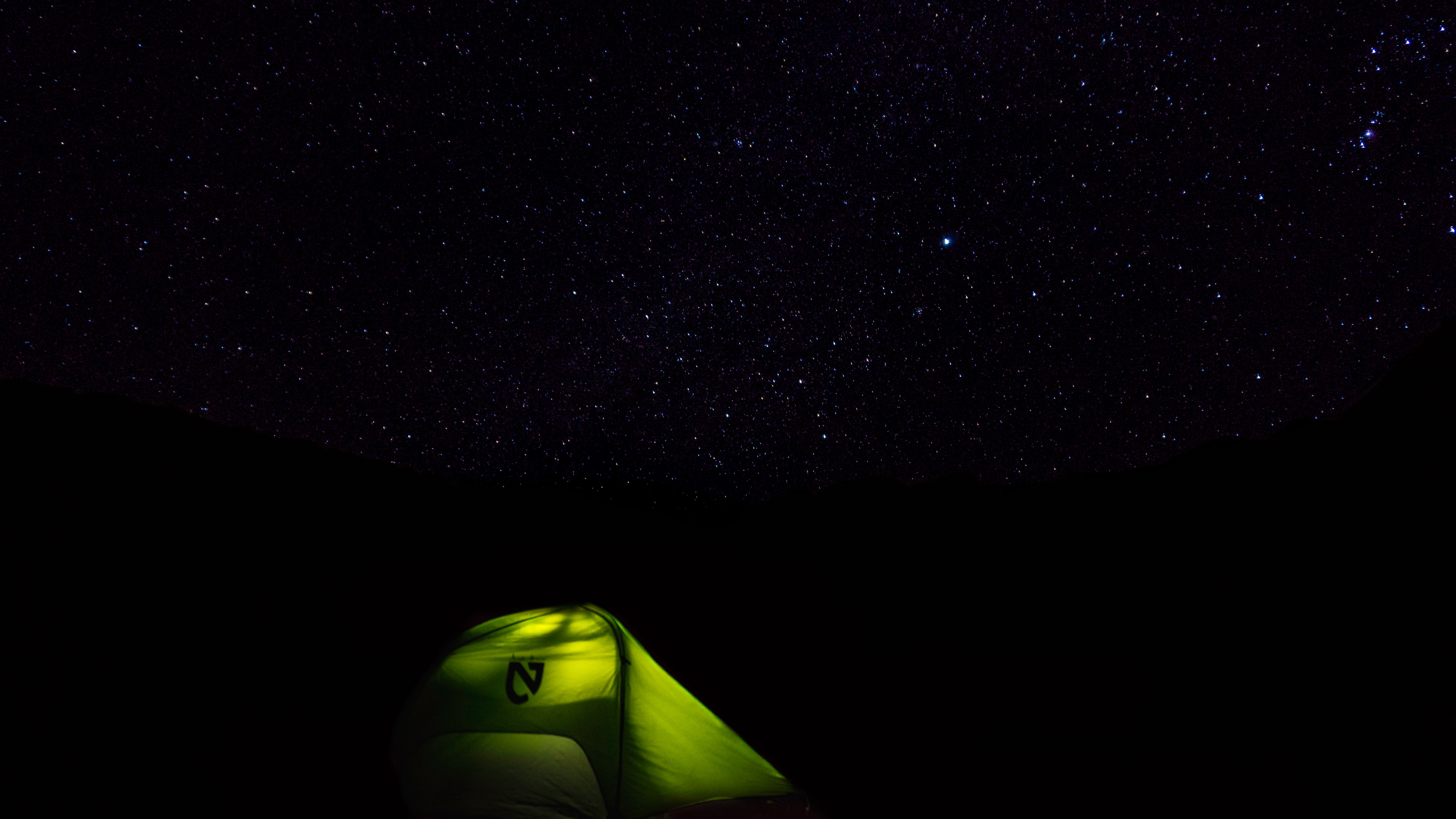 stars, night, dark, starry sky, tent, camping, campsite