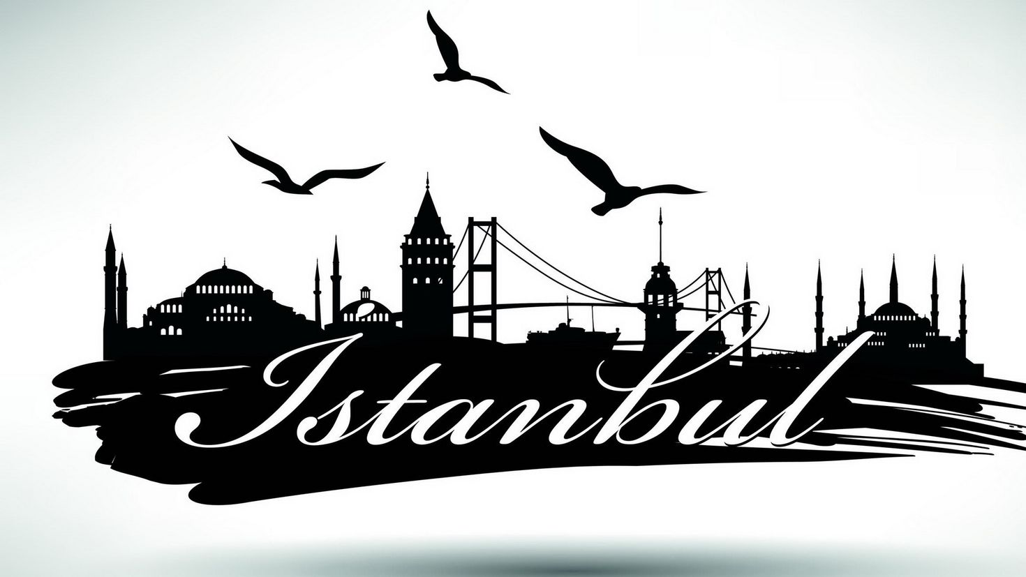 Стамбул силуэт