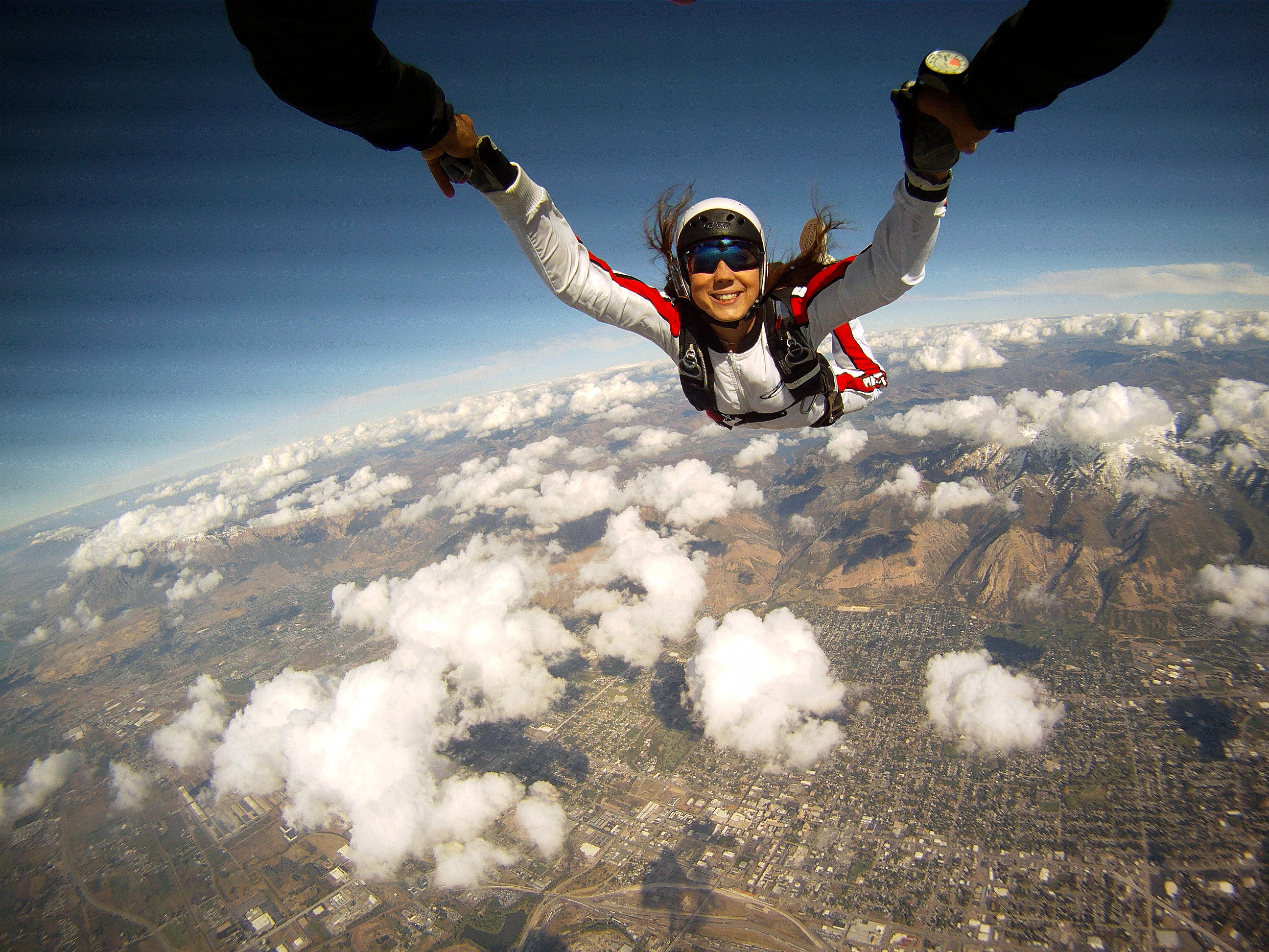 skydiving, sports