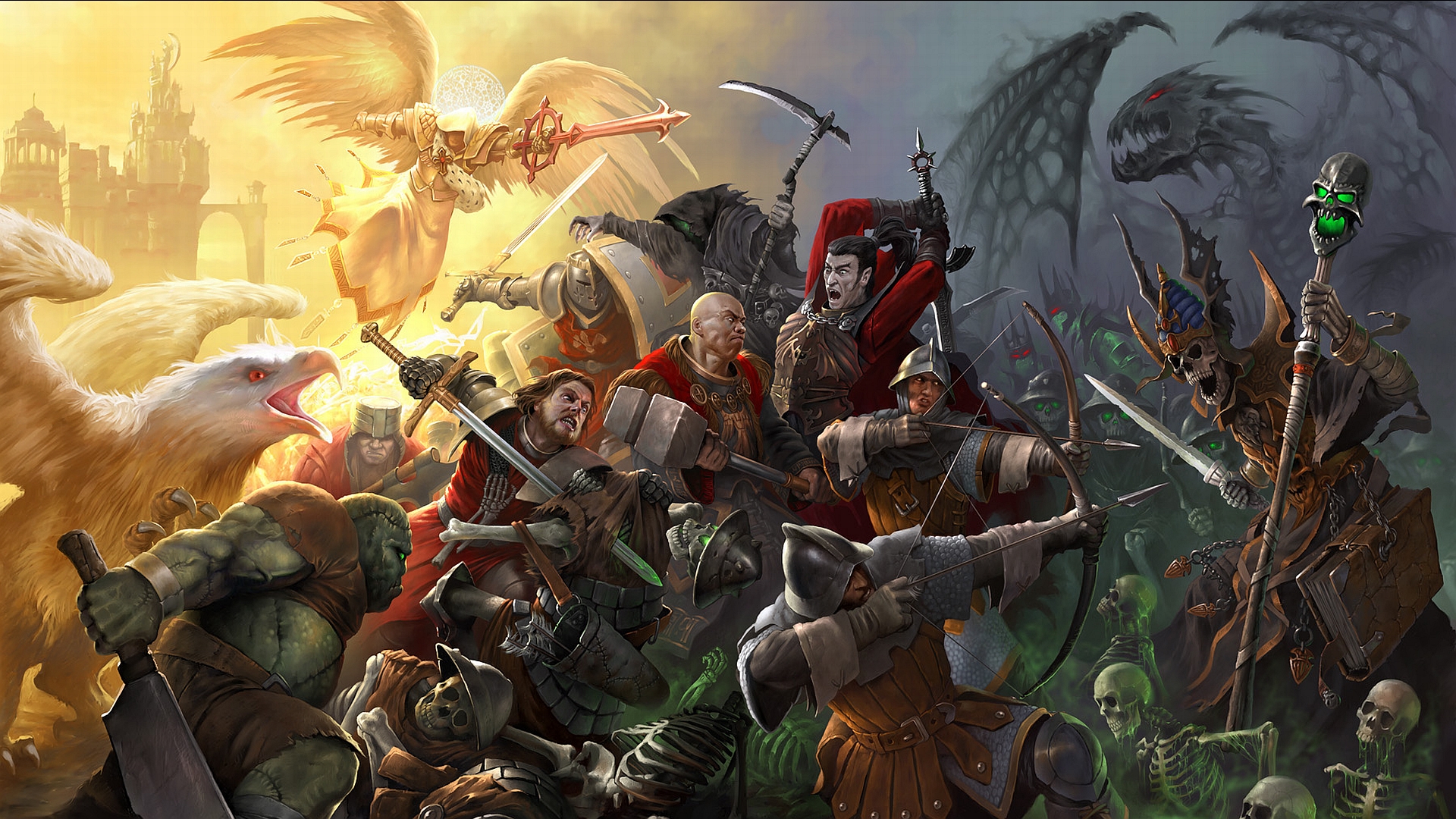 heroes of might and magic, heroes of might and magic v, video game phone wallpaper