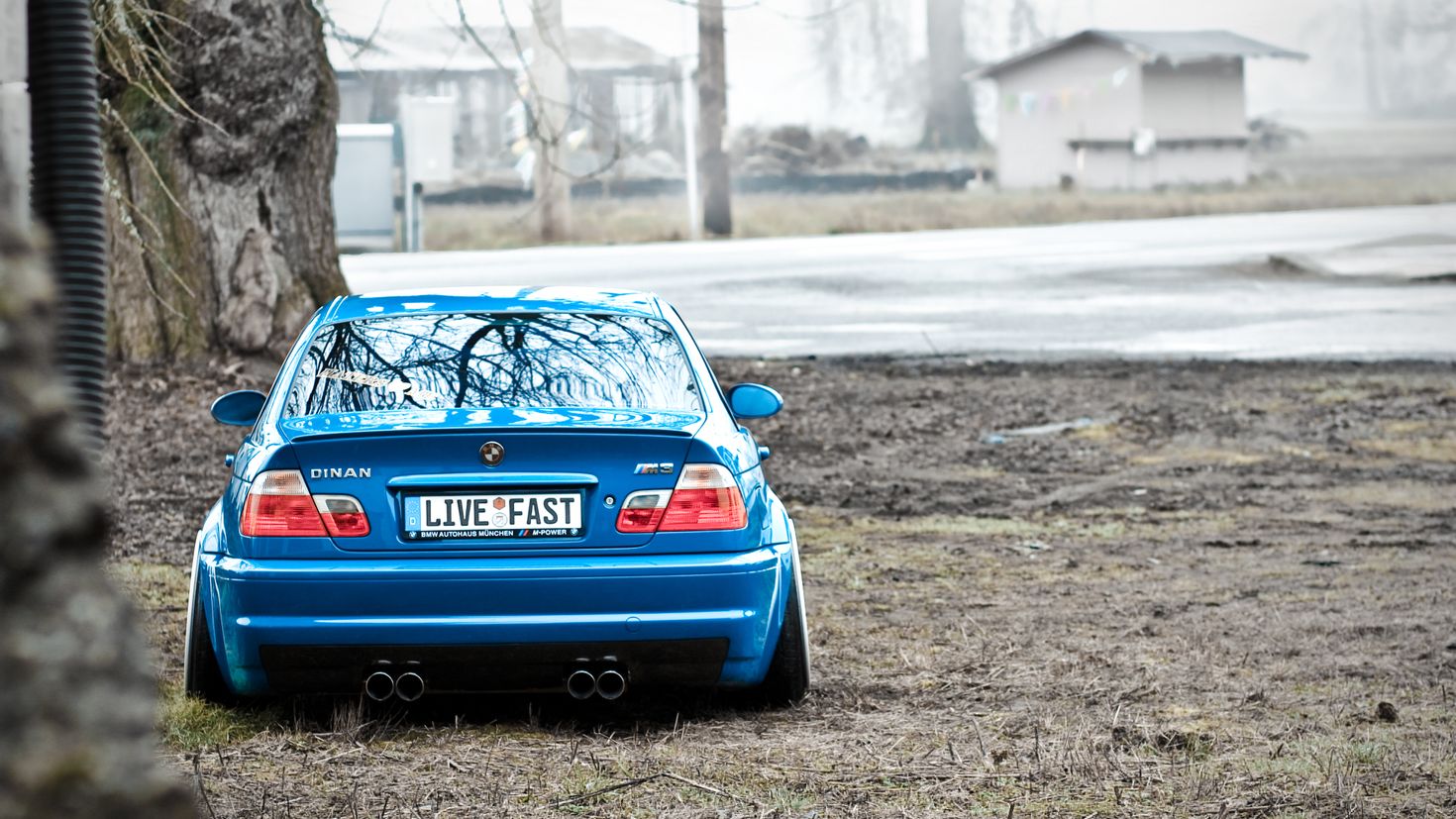 BMW e46 зимой