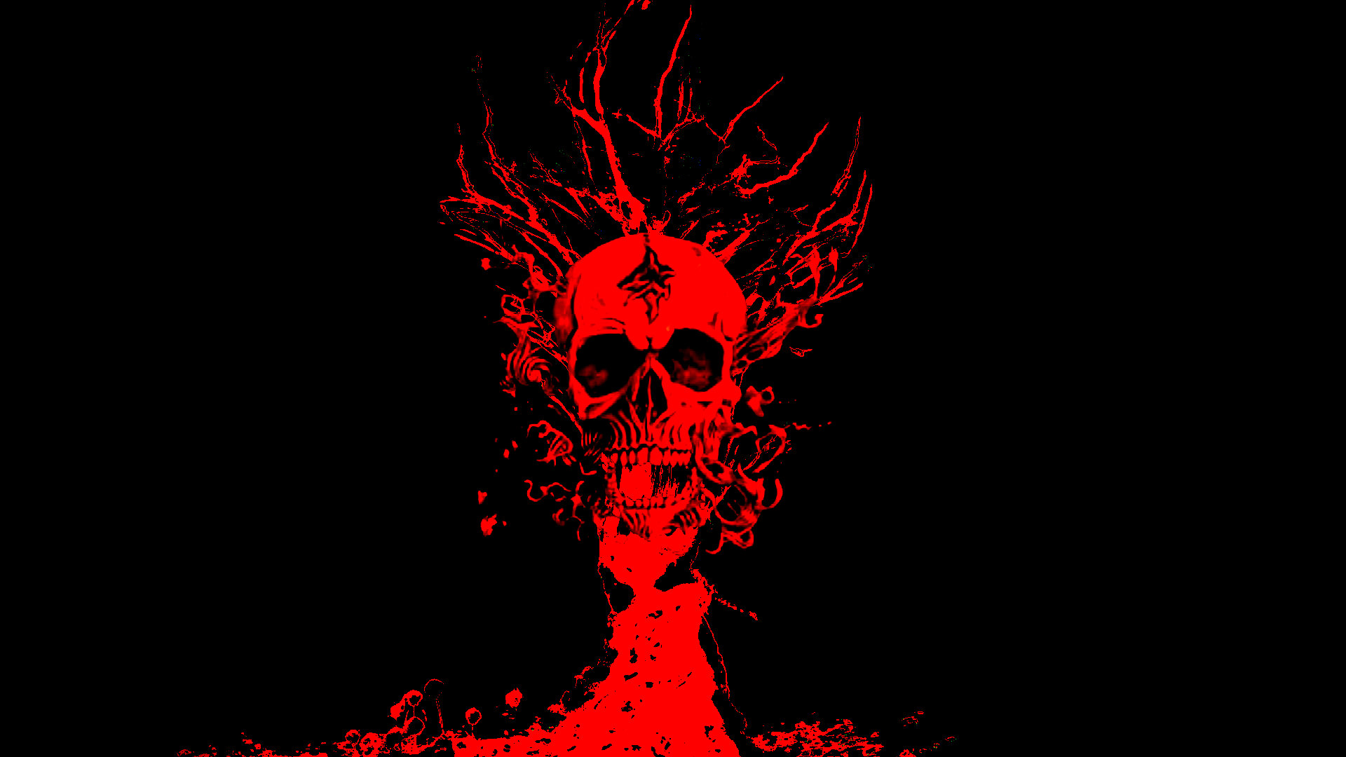 Skull dark wallpaper by LonePsychosks  Download on ZEDGE  8ee6