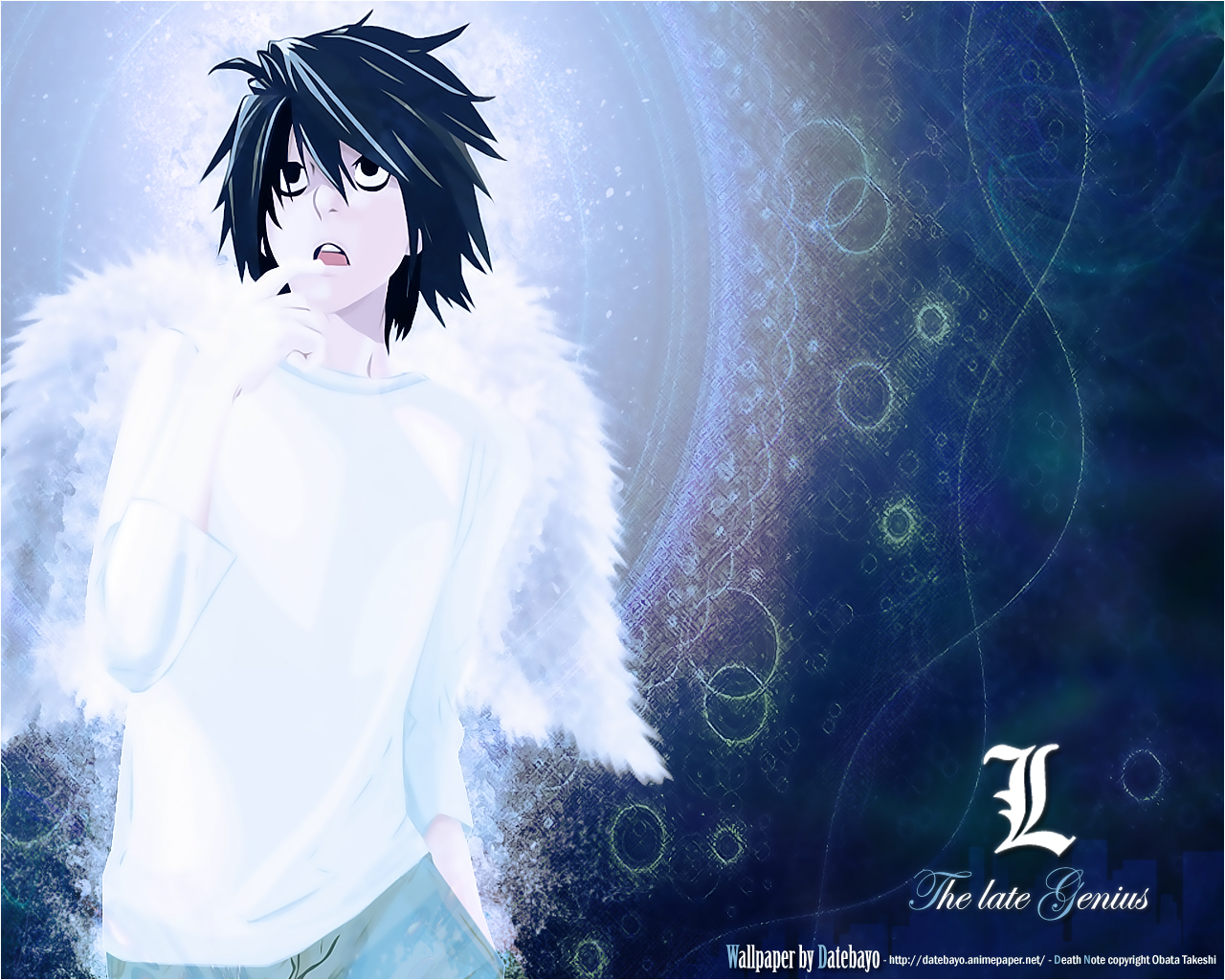 l (death note), anime, death note Aesthetic wallpaper