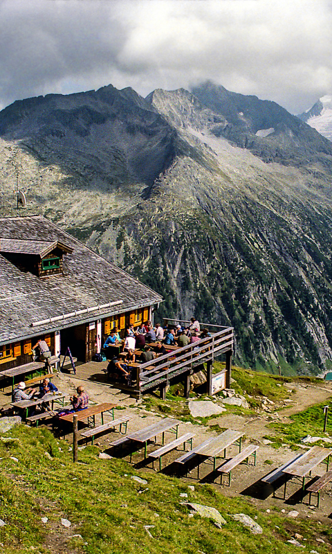 man made, restaurant, austria, tyrol, mountain 1080p