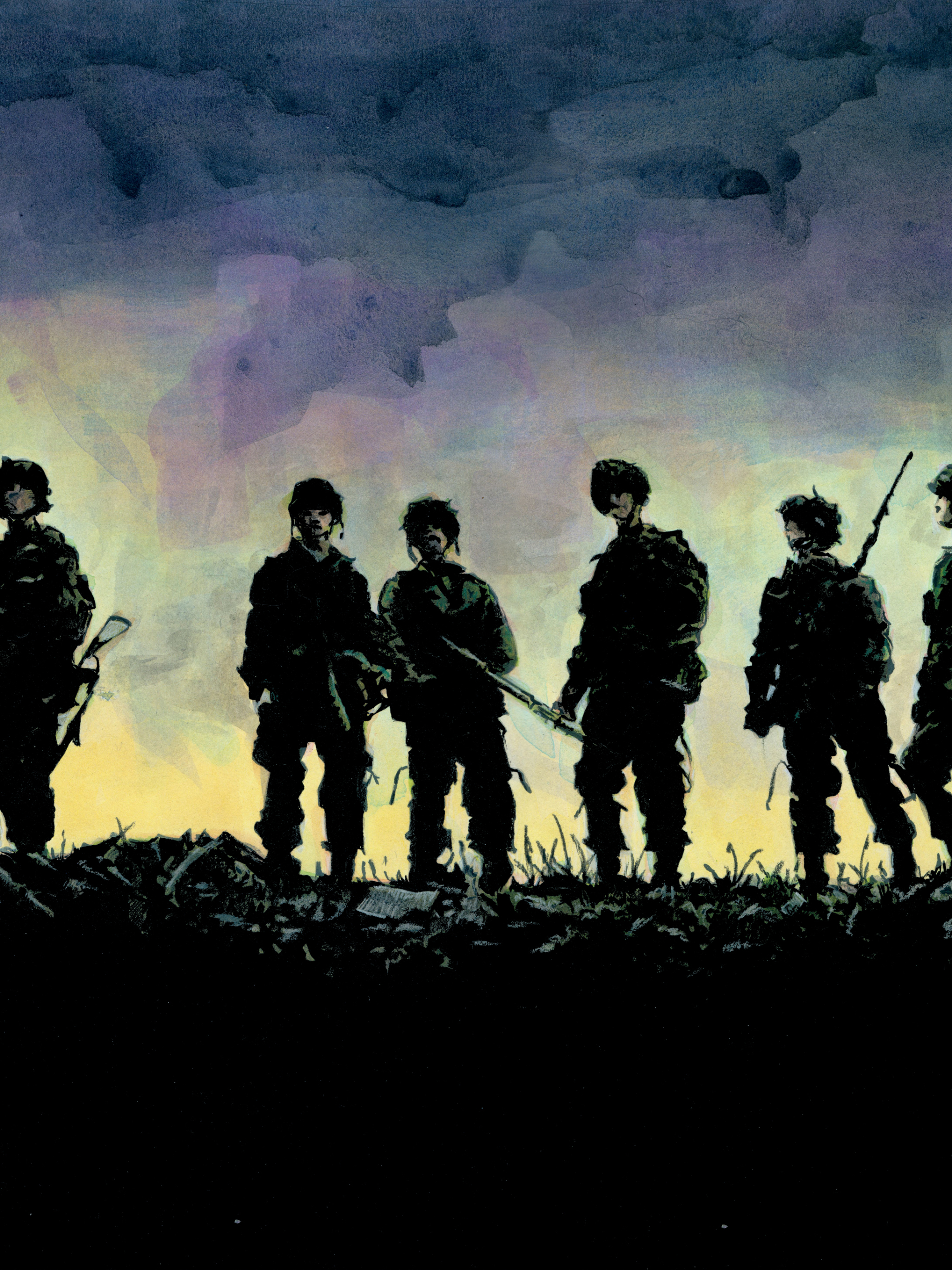 BANDOFBROTHERS war military action drama hbo band brothers soldier battle  e wallpaper  2400x1565  207566  WallpaperUP
