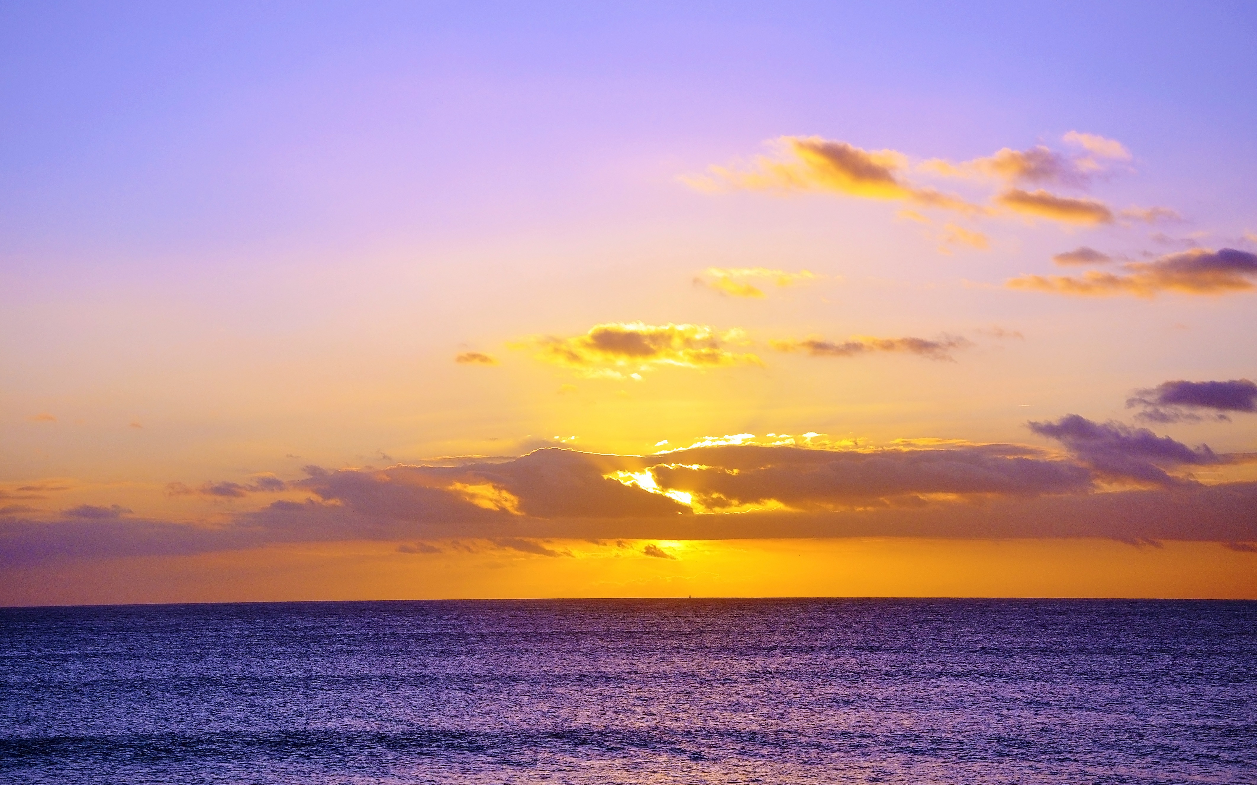 166725 Bild herunterladen hawaii, erde/natur, ozean, wolke, sonnenuntergang - Hintergrundbilder und Bildschirmschoner kostenlos