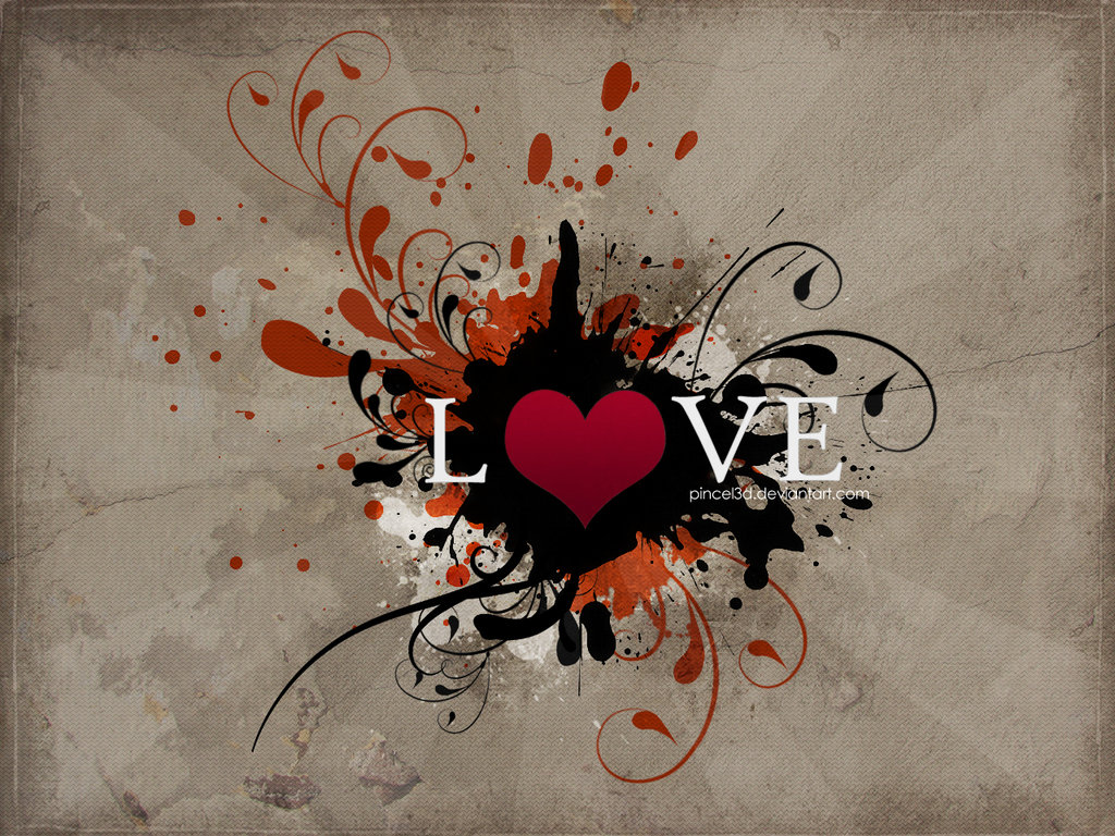 Download PC Wallpaper artistic, love, heart