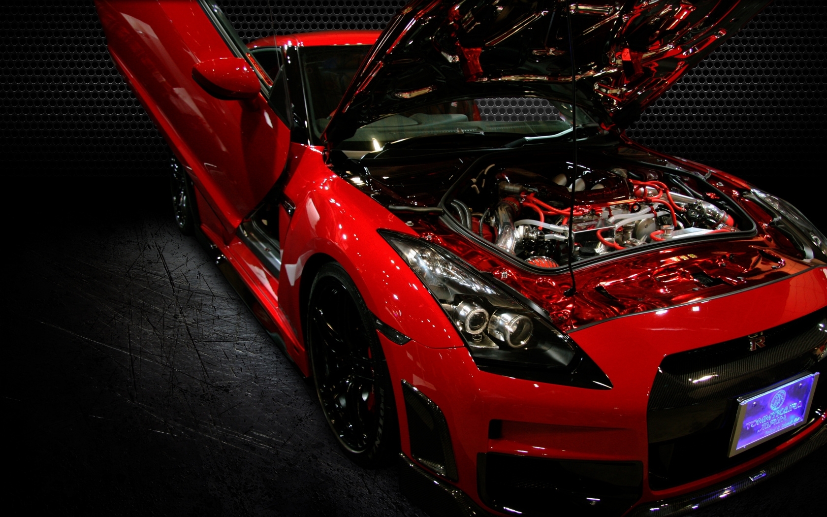 Nissan GTR 35 Red