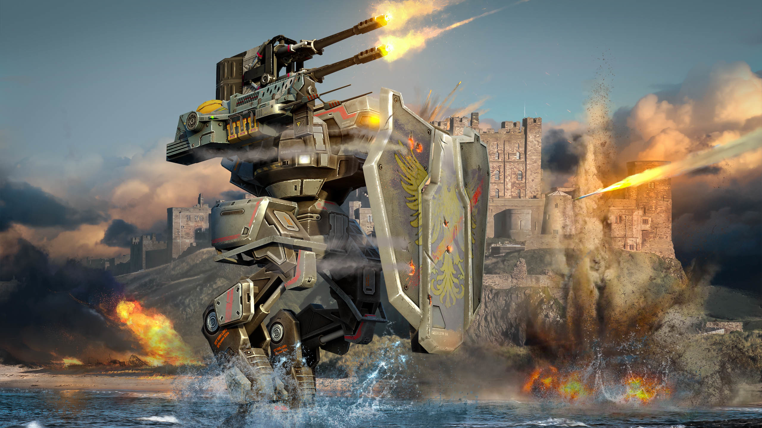 Full HD Wallpaper video game, war robots