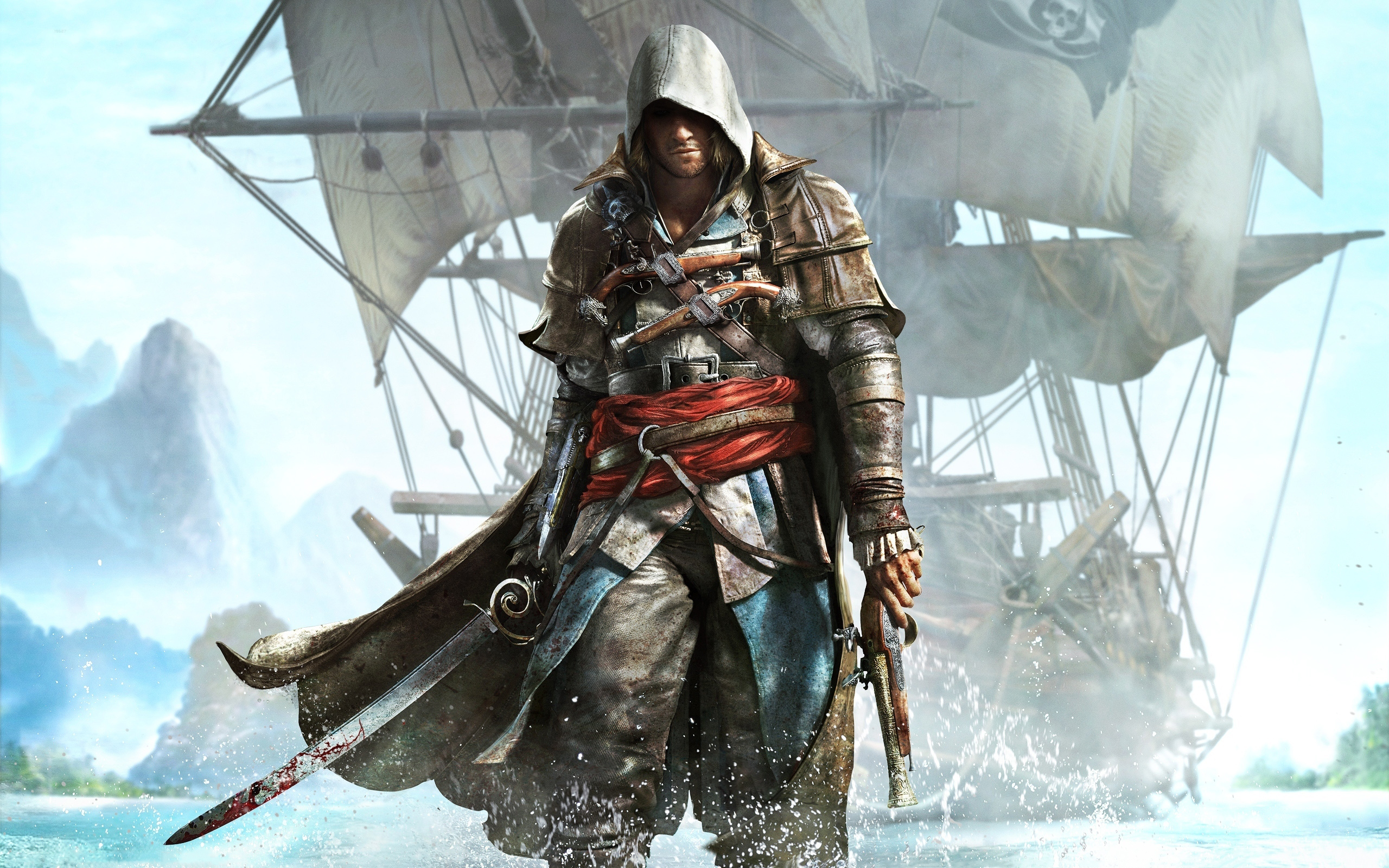 assassin's creed, assassin's creed iv: black flag, edward kenway, video game
