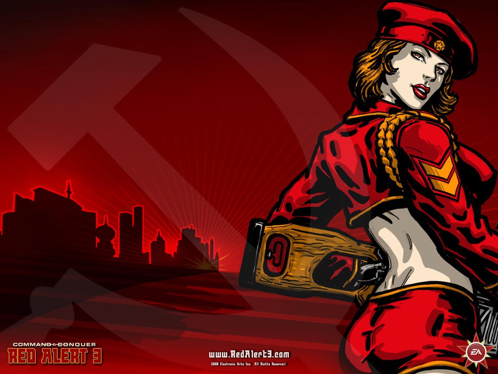Download mobile wallpaper Red Alert, Pictures, Games for free.