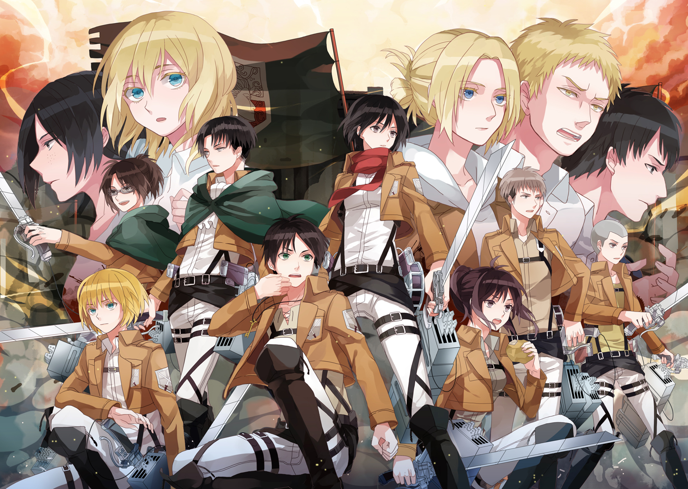 Best Mobile Annie Leonhart Backgrounds