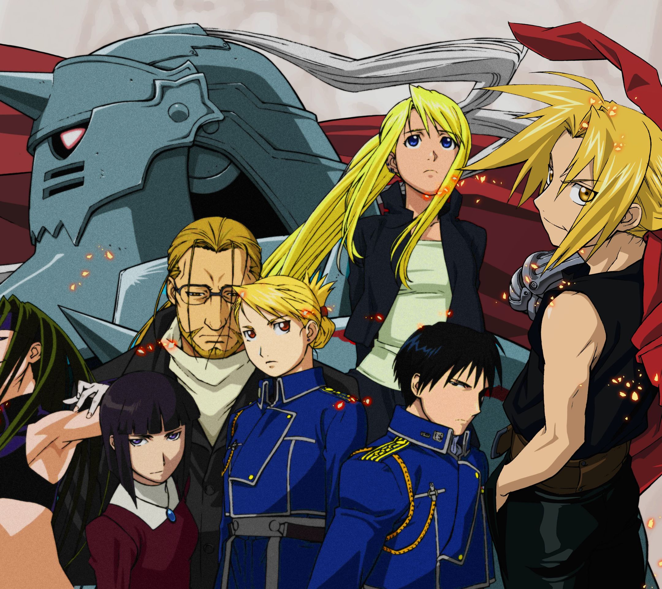 Roy Mustang, anime wallpapaer, fullmetal alchemist brotherhood, otaku, fma  brotherhood, HD phone wallpaper