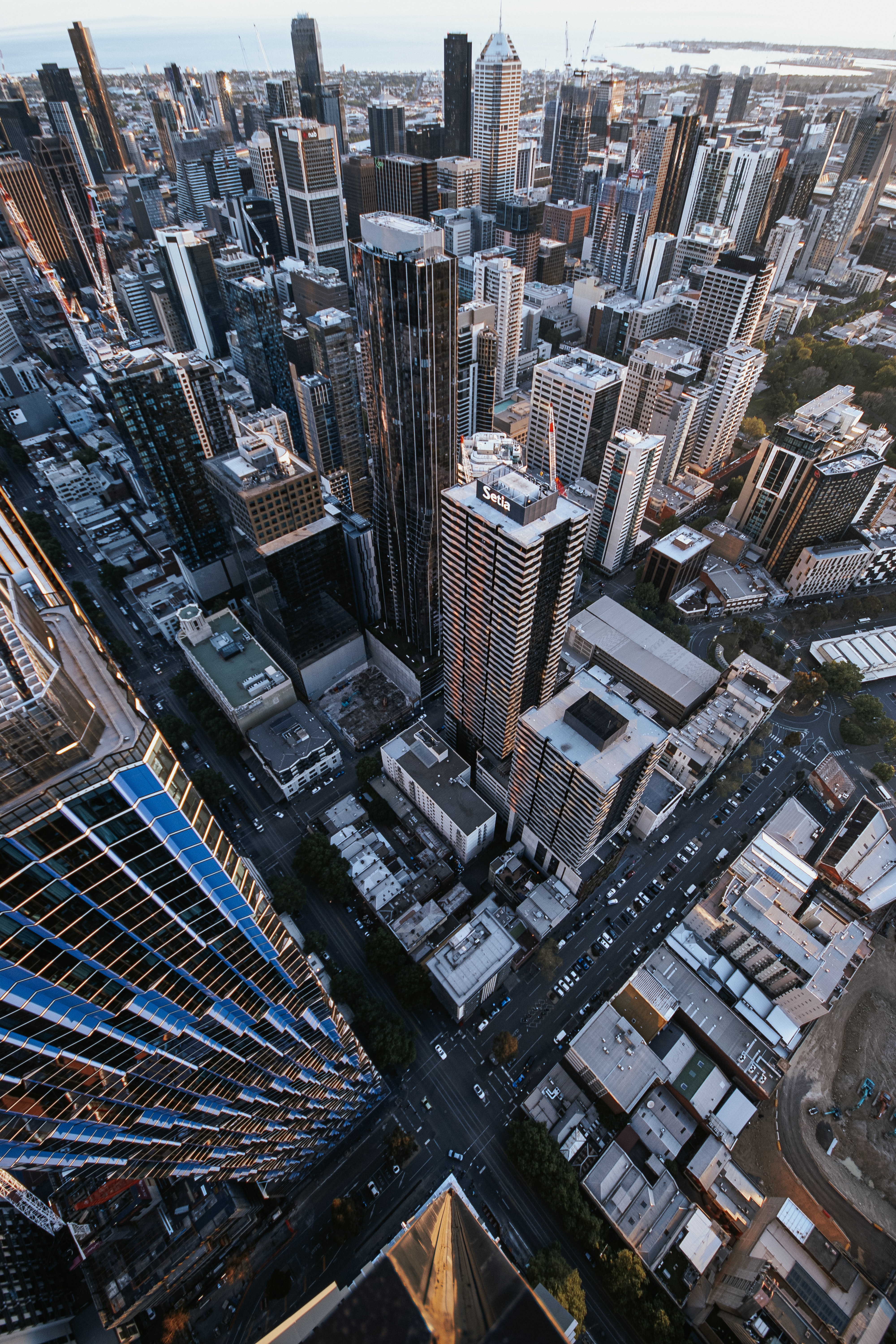 68027 descargar imagen ciudades, calles, ciudad, rascacielos, vista desde arriba: fondos de pantalla y protectores de pantalla gratis