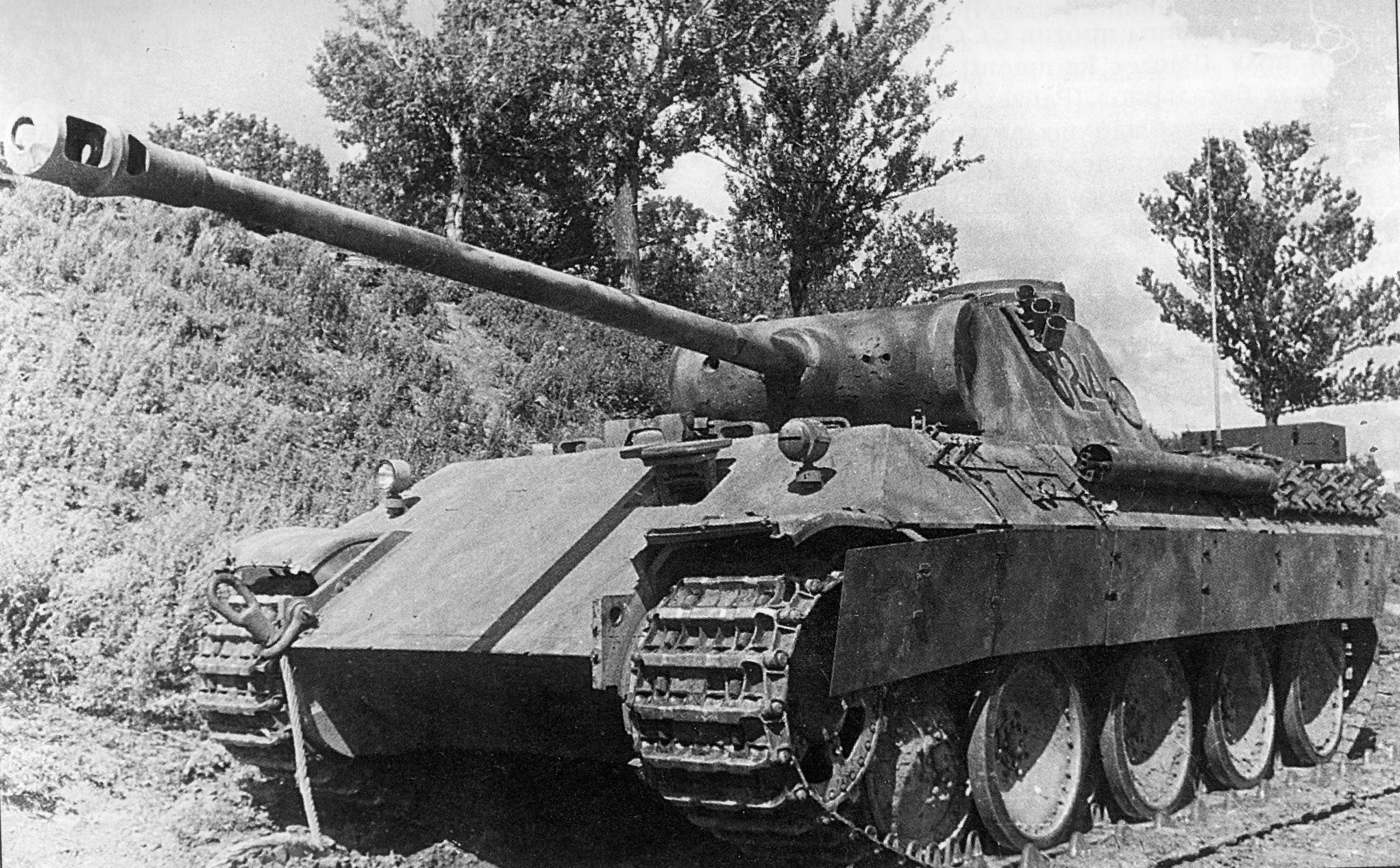 танк пантера фото военных лет