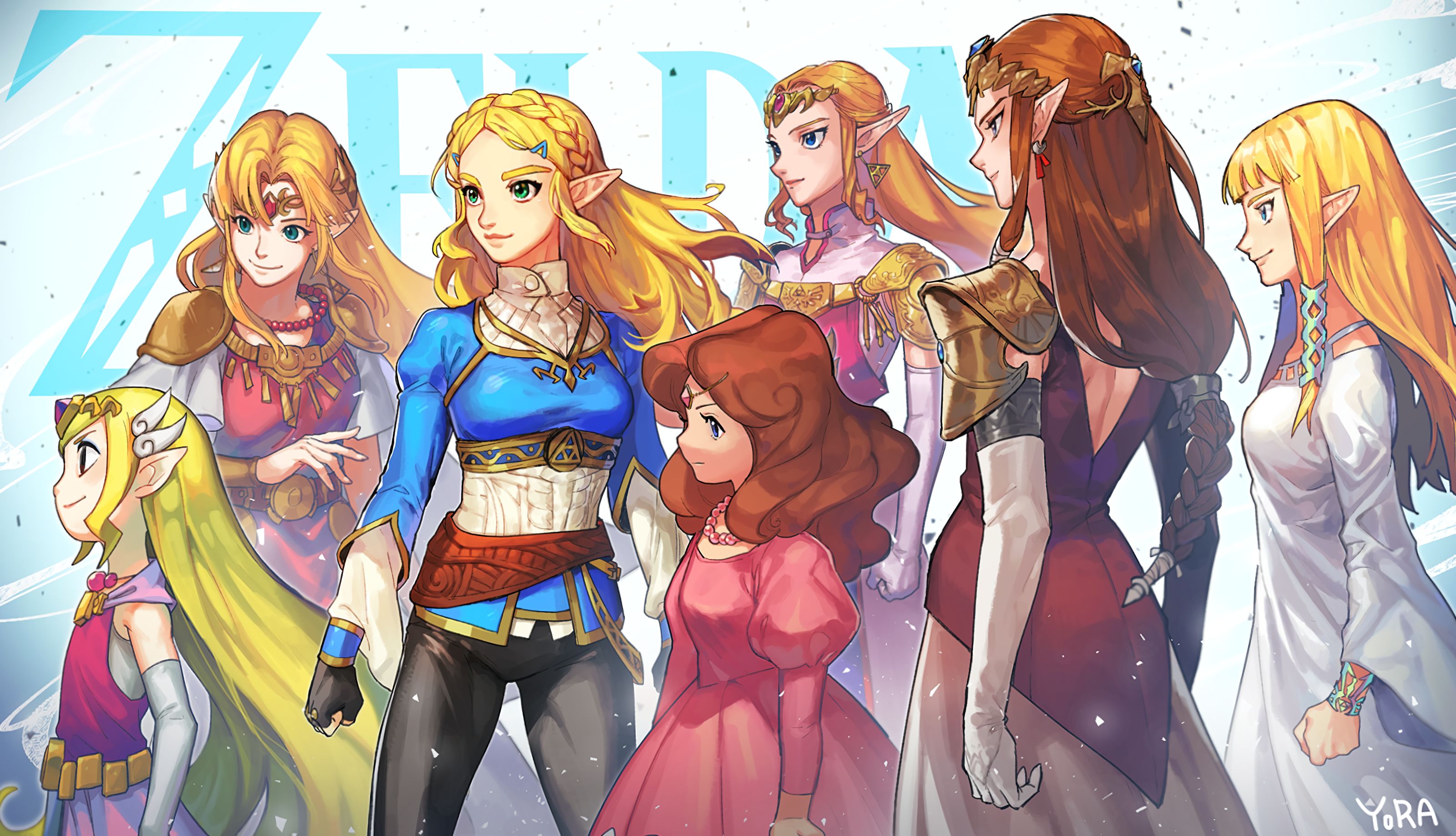 Принцесса Зельда the Legend of Zelda