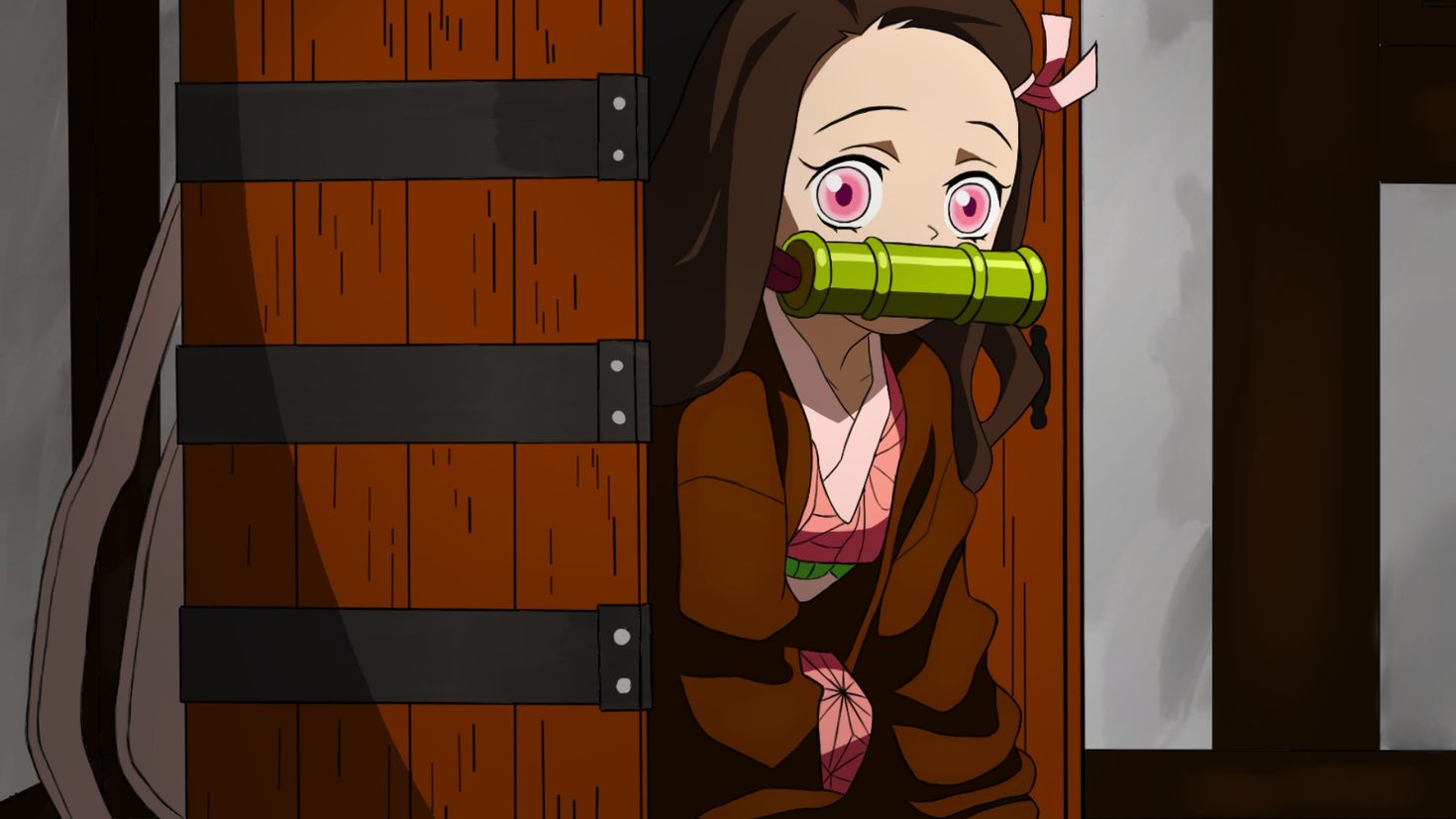 Nezuko is having a nightmare animation. Nezuko Kamado. Клинок рассекающий демонов недзуко. Нэдзуко клинок рассекающий демонов.