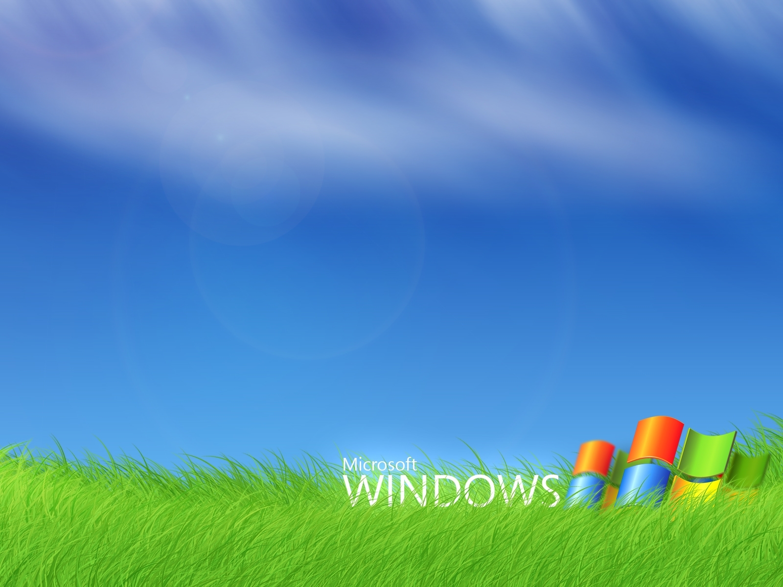7327 Bild herunterladen windows, marken, klarer himmel, blau - Hintergrundbilder und Bildschirmschoner kostenlos