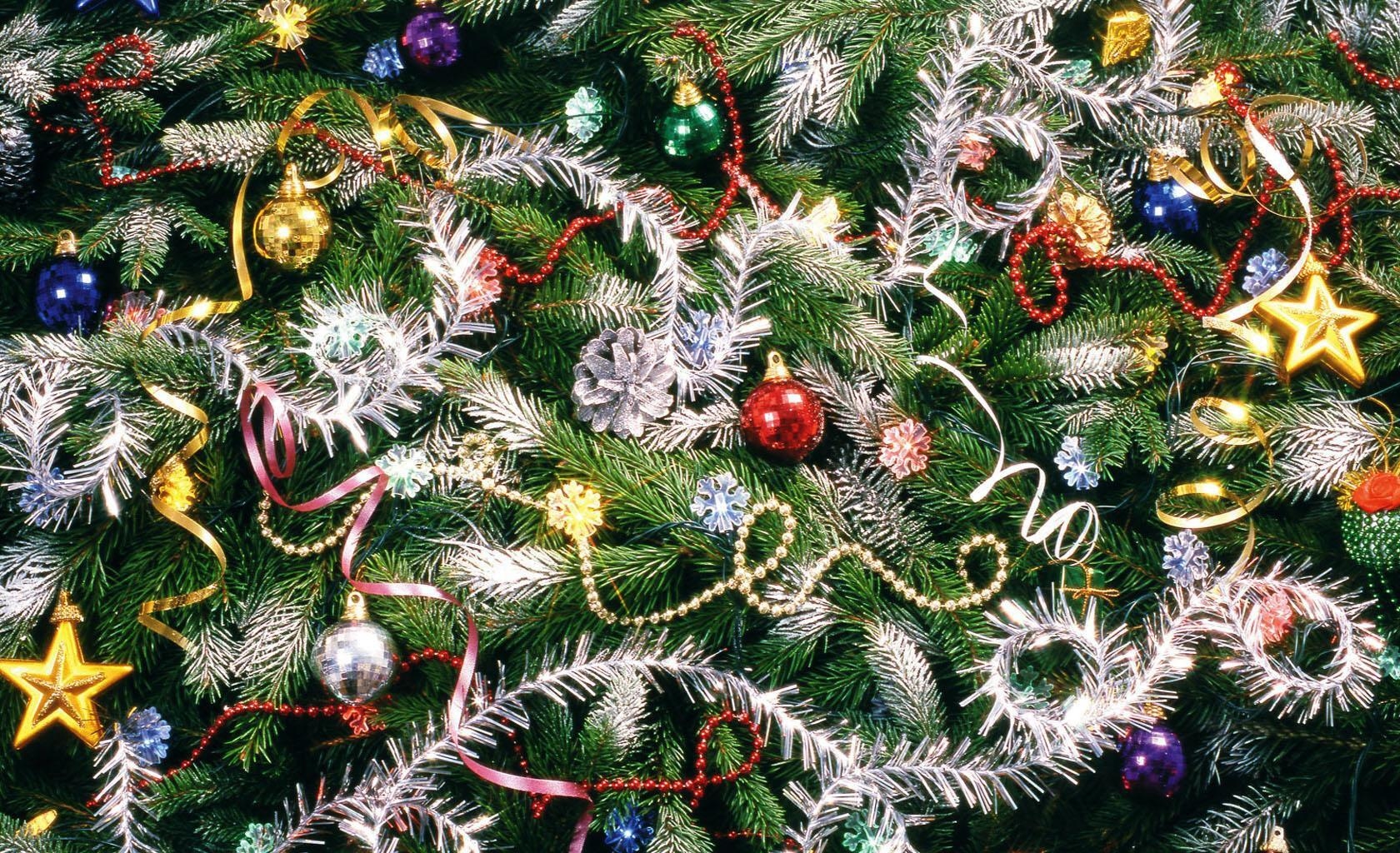 decorations, christmas decorations, christmas, holidays, new year, holiday, needles, christmas tree toys, christmas tree Full HD