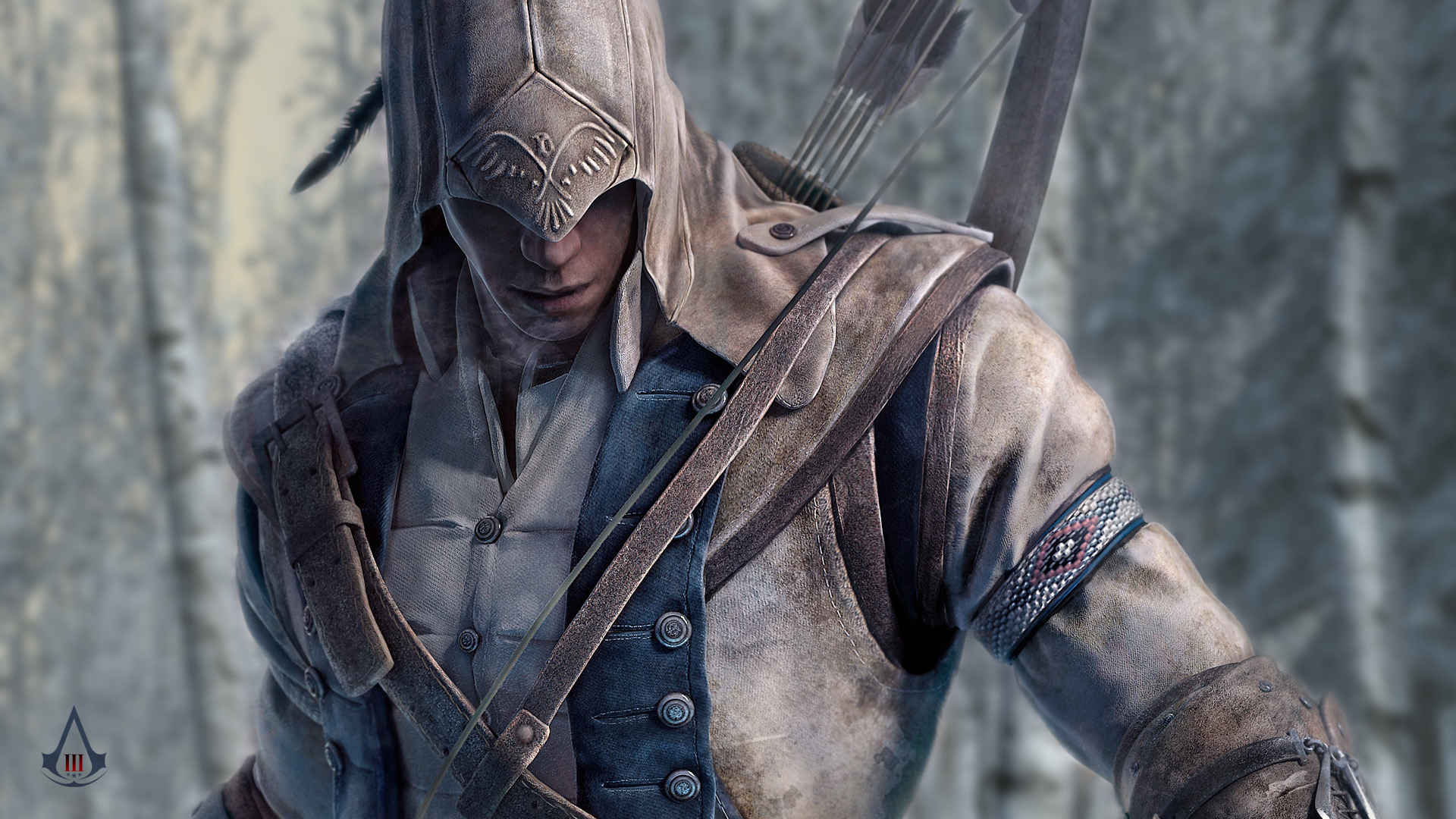 Wallpaper Full HD video game, assassin's creed iii, assassin's creed
