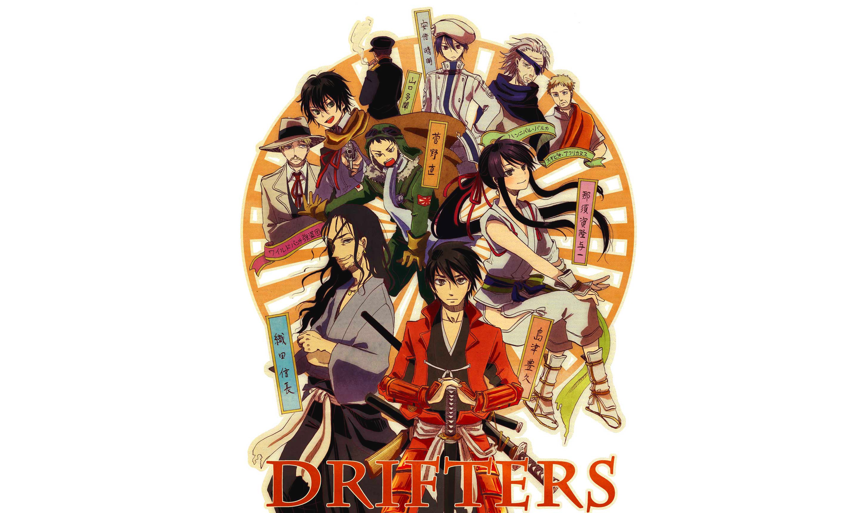 Anime Drifters 4k Ultra HD Wallpaper