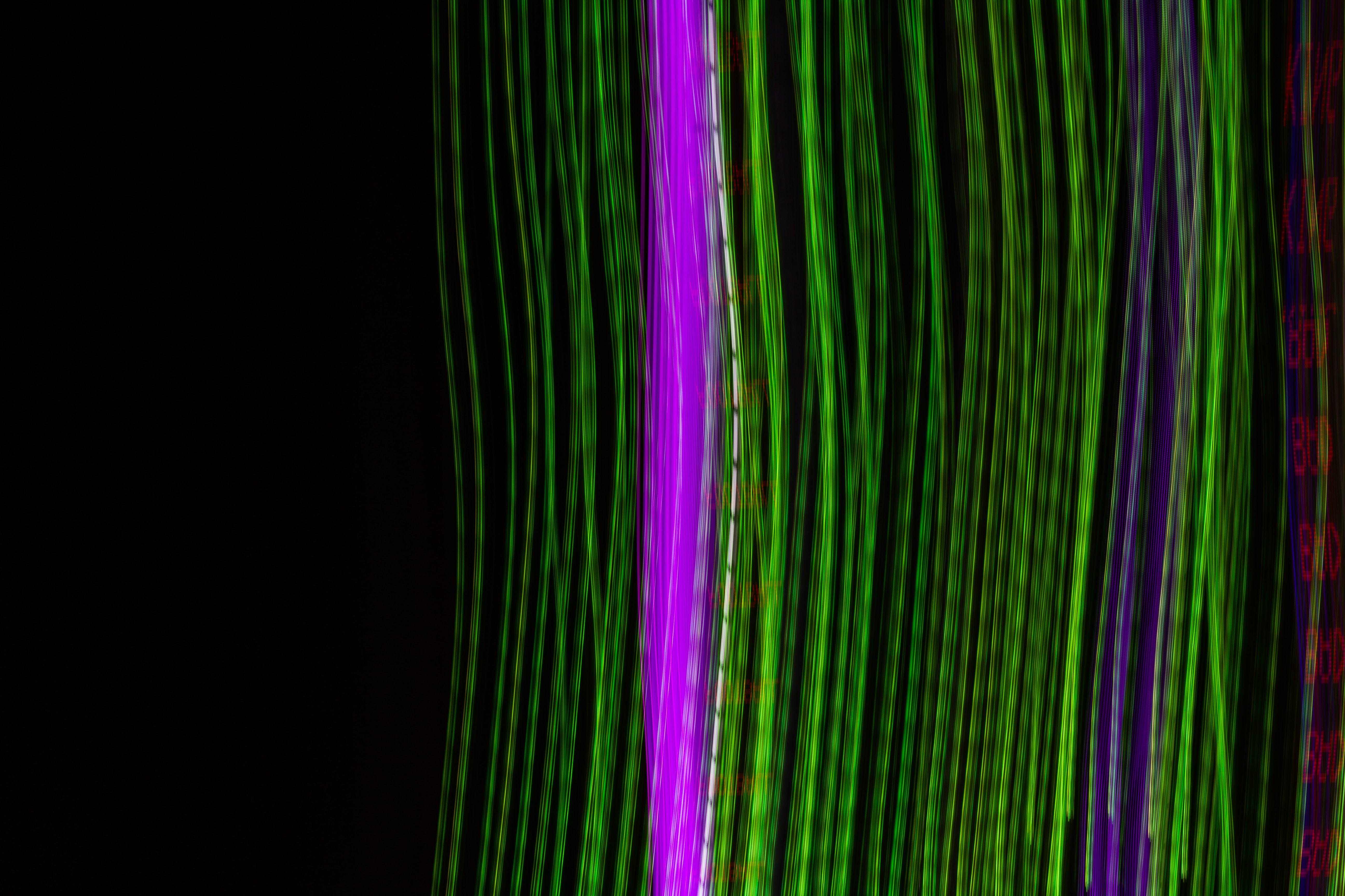 Download mobile wallpaper Streaks, Glow, Stripes, Lines, Abstract, Dark, Neon for free.