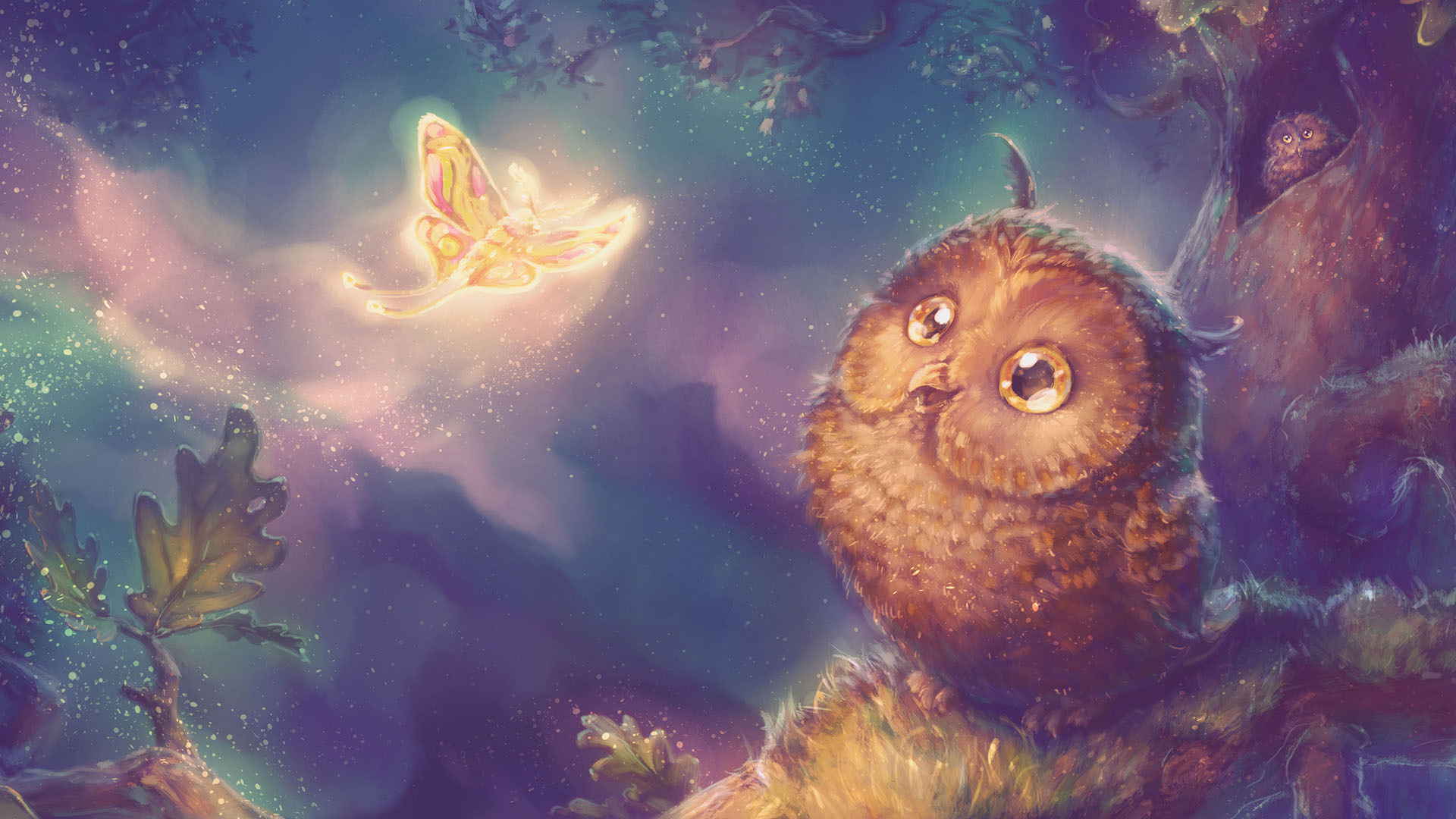 Download mobile wallpaper Owl, Fantasy Animals, Fantasy for free.
