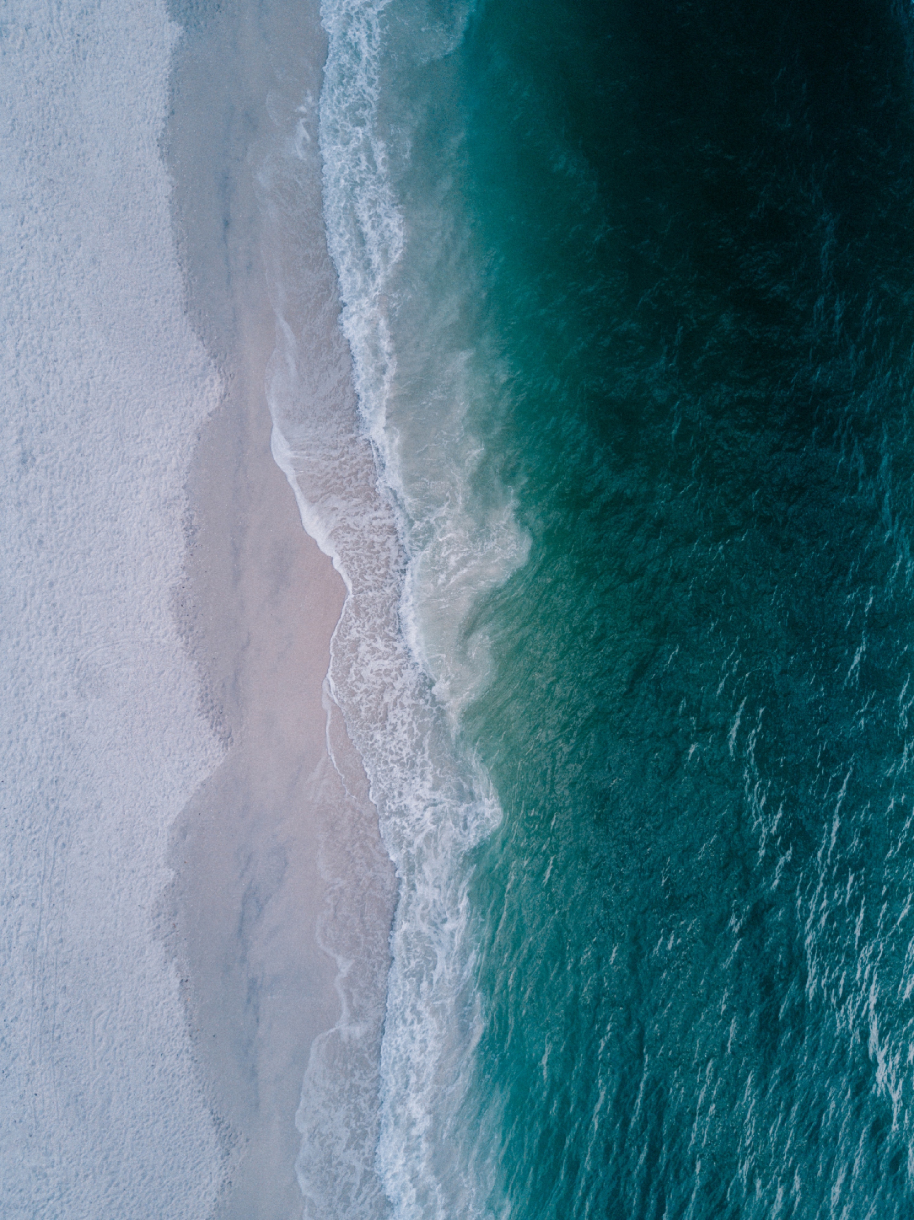 83264 télécharger le fond d'écran nature, surfer, mer, plage, vue d'en haut, vue d’en haut, le surf, vague - économiseurs d'écran et images gratuitement