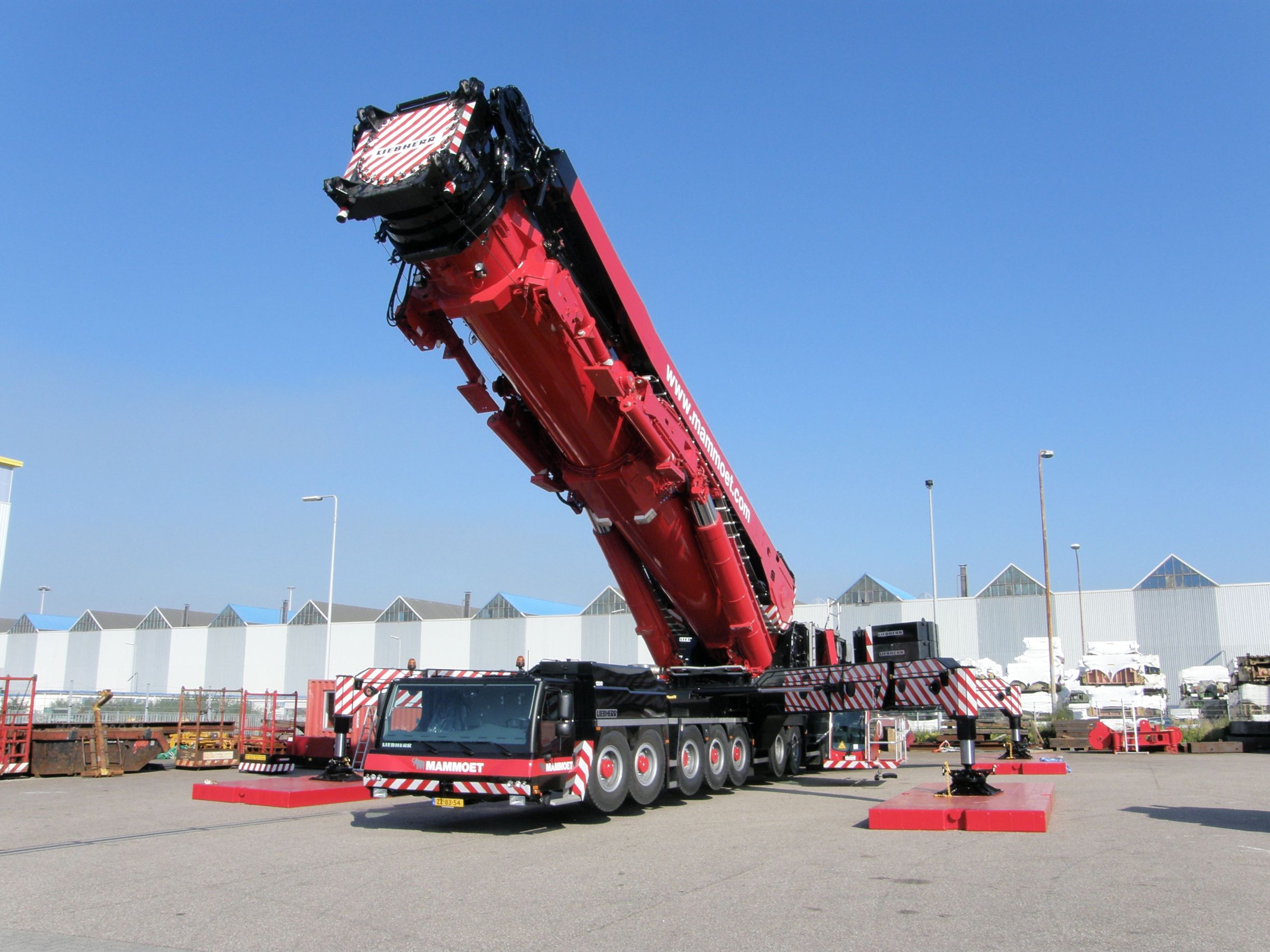 Mobile wallpaper crane, vehicles, liebherr, construction vehicle