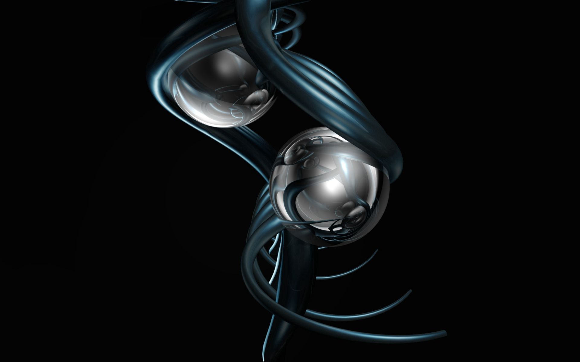 Download mobile wallpaper Steel, Ball, Abstract, Metal for free.