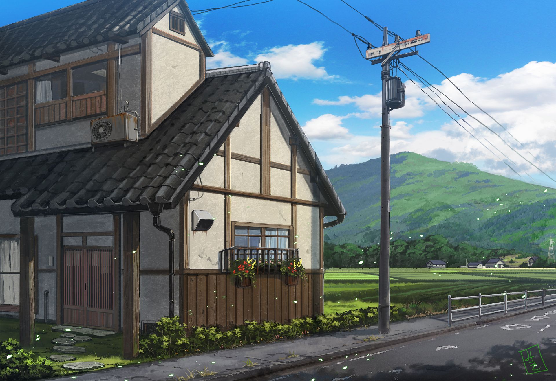 Дом в стиле аниме
