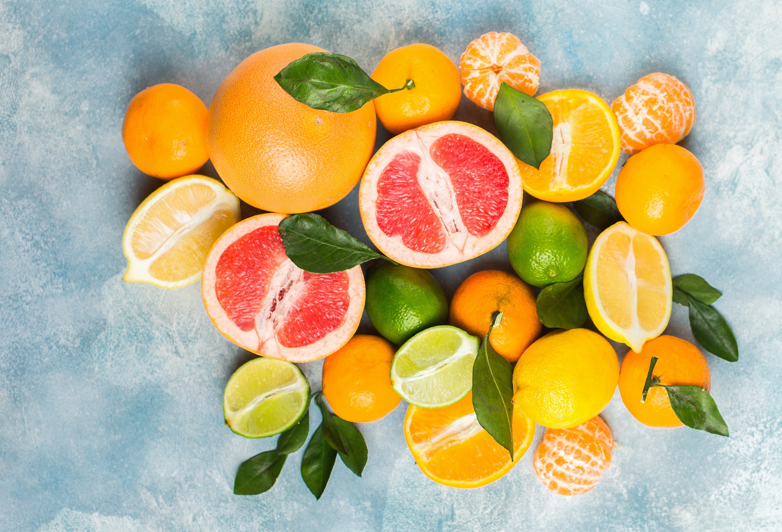 Mobile wallpaper mandarin, food, fruit, grapefruit, lemon, lime, orange (fruit), fruits