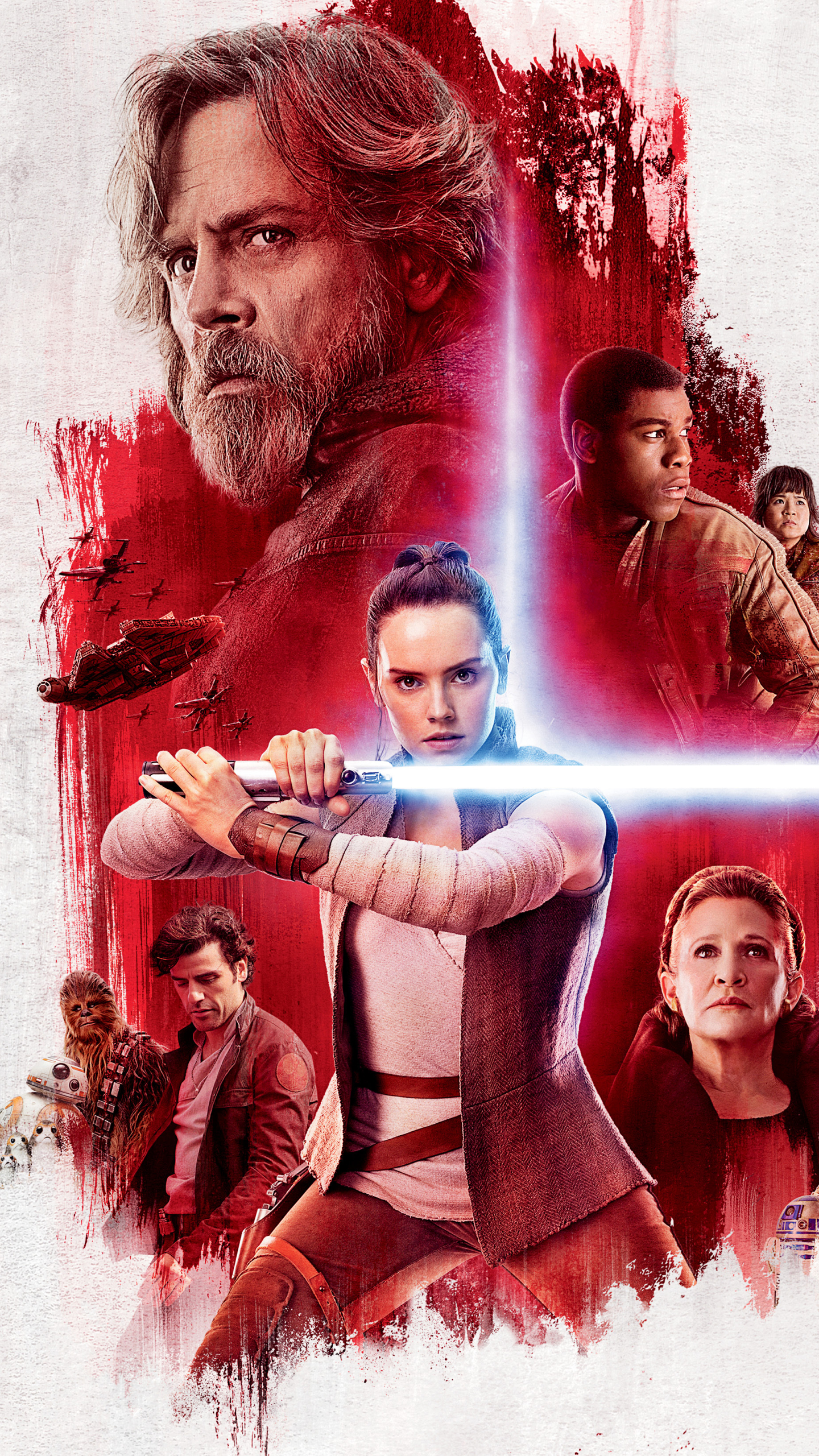 Download Star Wars: The Last Jedi, Star, Wars:, Last, Jedi Wallpaper in  1080x2400 Resolution