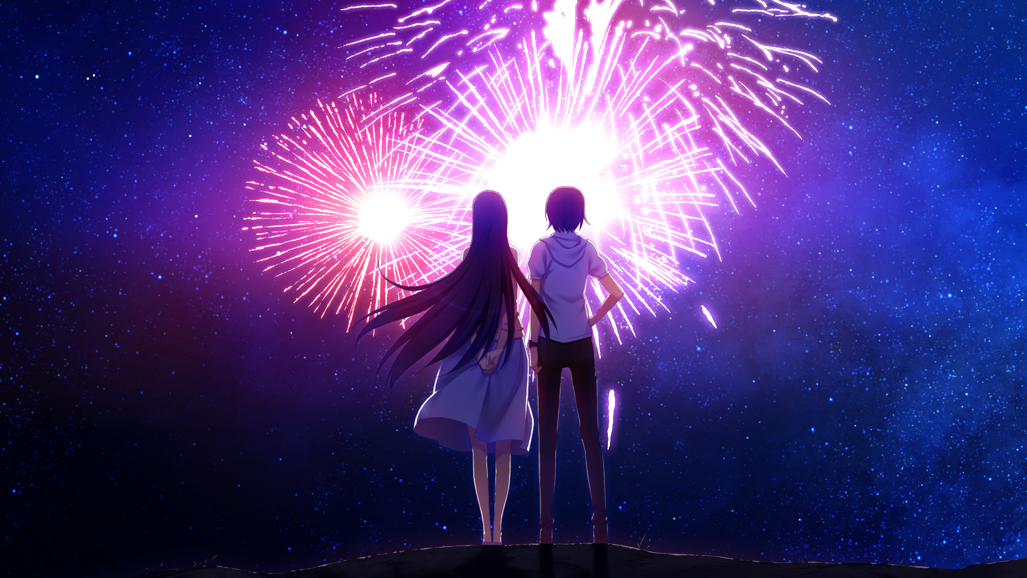 Аниме daoko × Kenshi Yonezu “Fireworks”