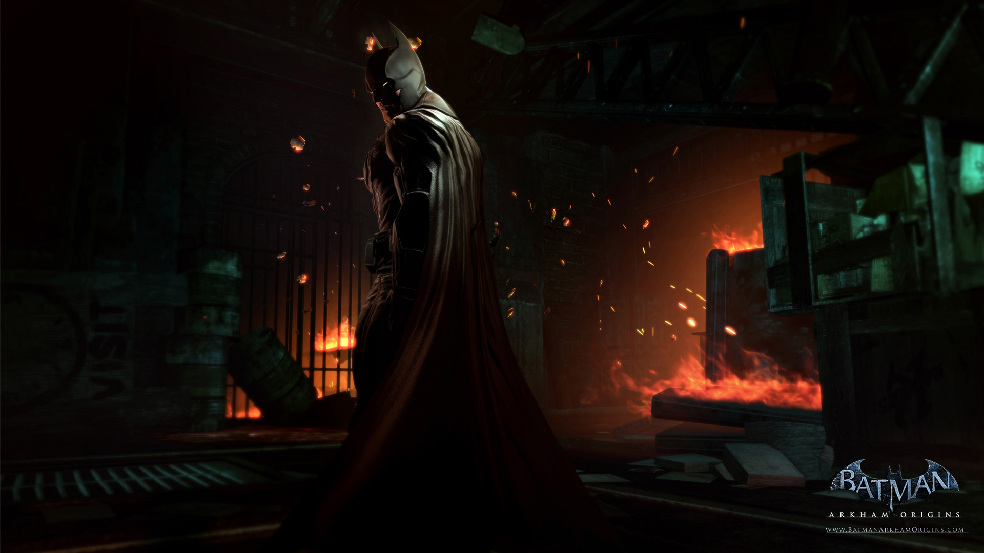 batman, video game, batman: arkham origins Phone Background
