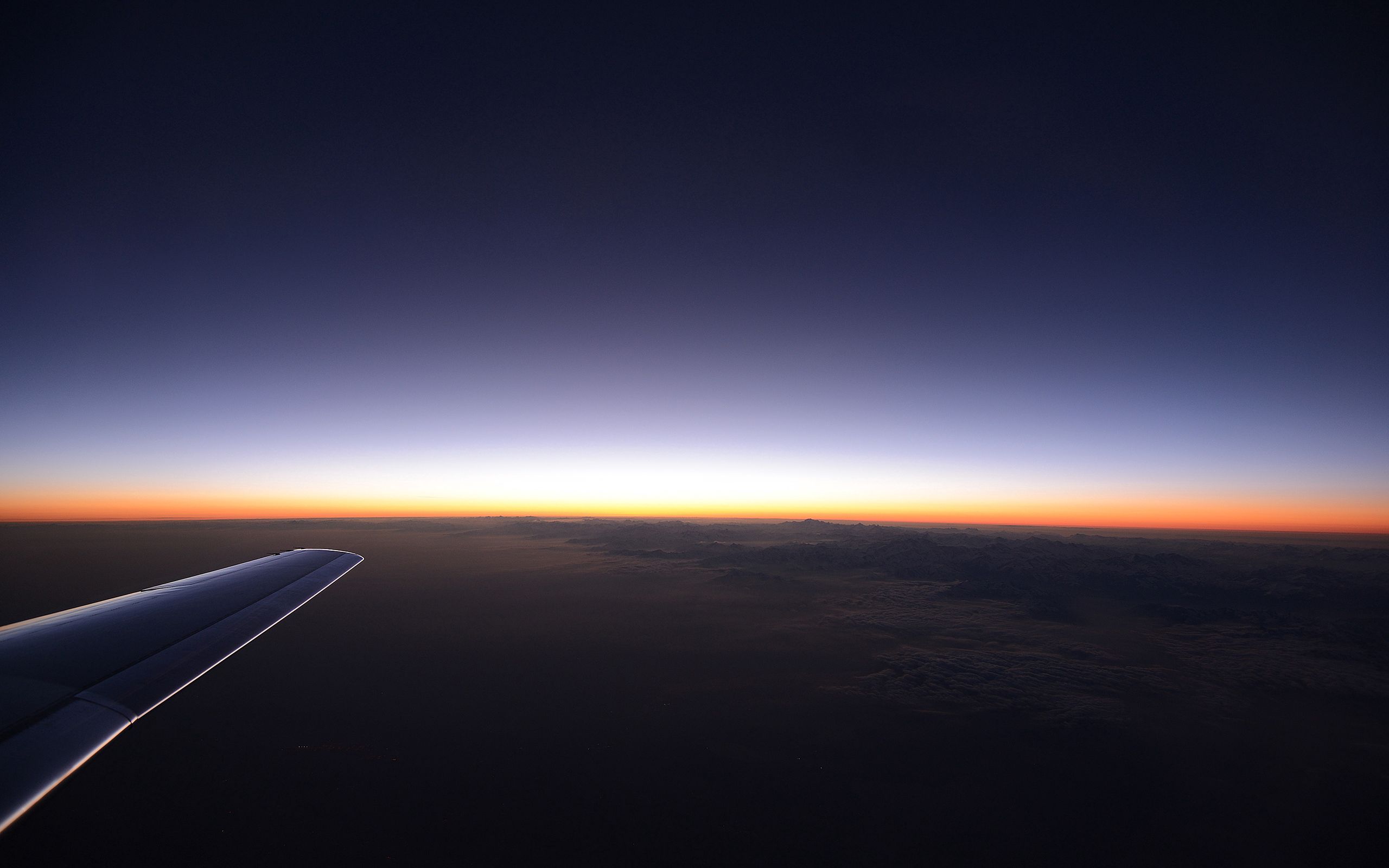nature, sky, flight, evening, plane, airplane, handsomely, it's beautiful HD for desktop 1080p