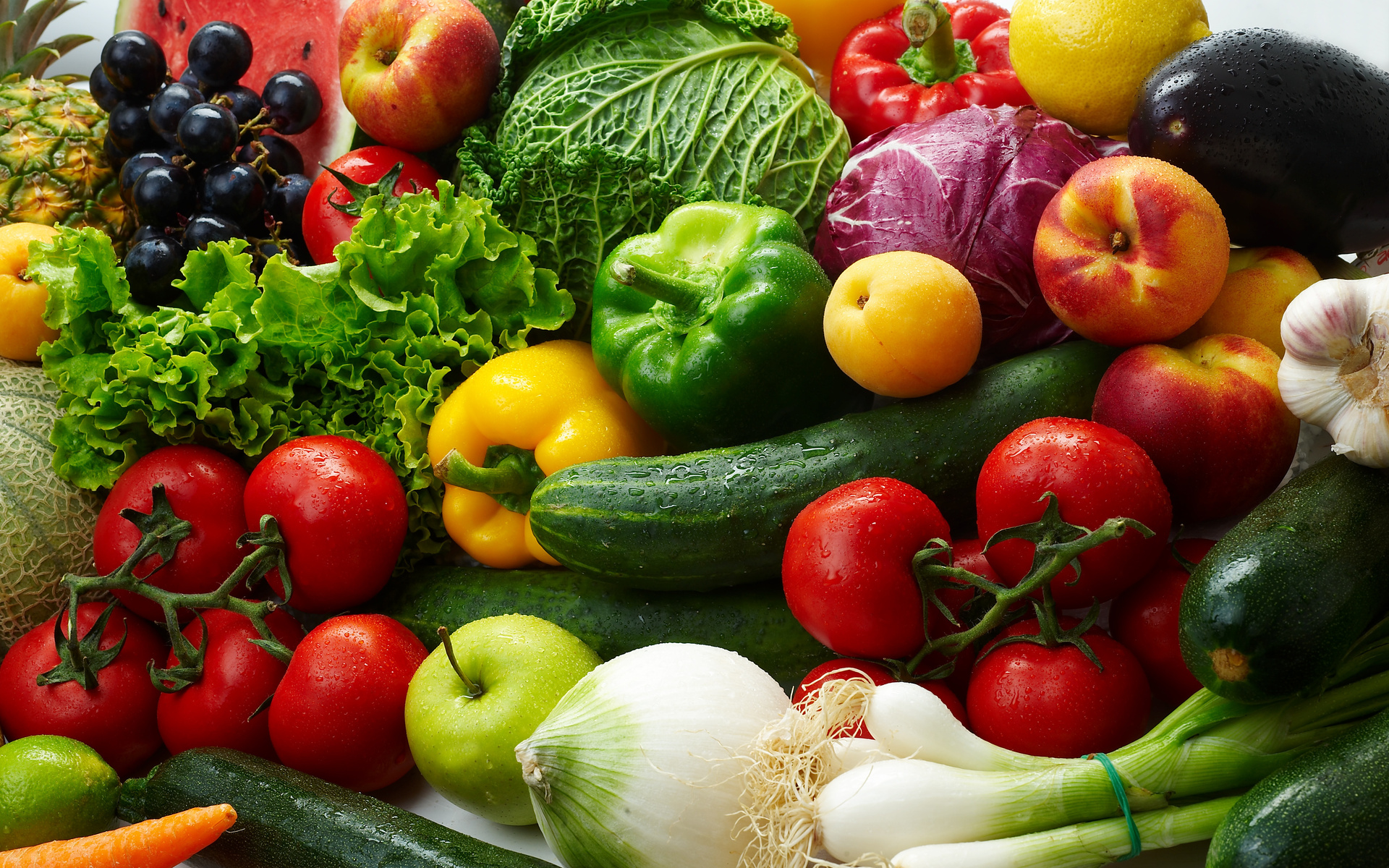 Best Fruits & Vegetables HD Wallpaper