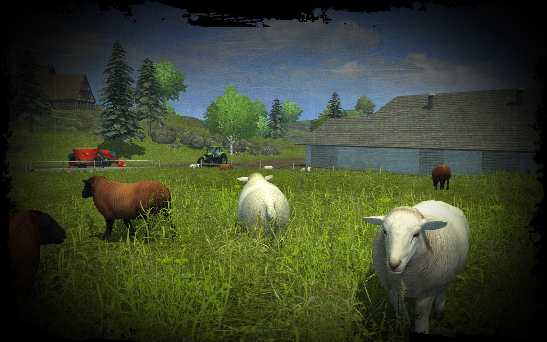 Бесконечная ферма овец. Фарминг симулятор животные. Ферма игра стим. Farming Simulator 2013. Ферма игра заставка.