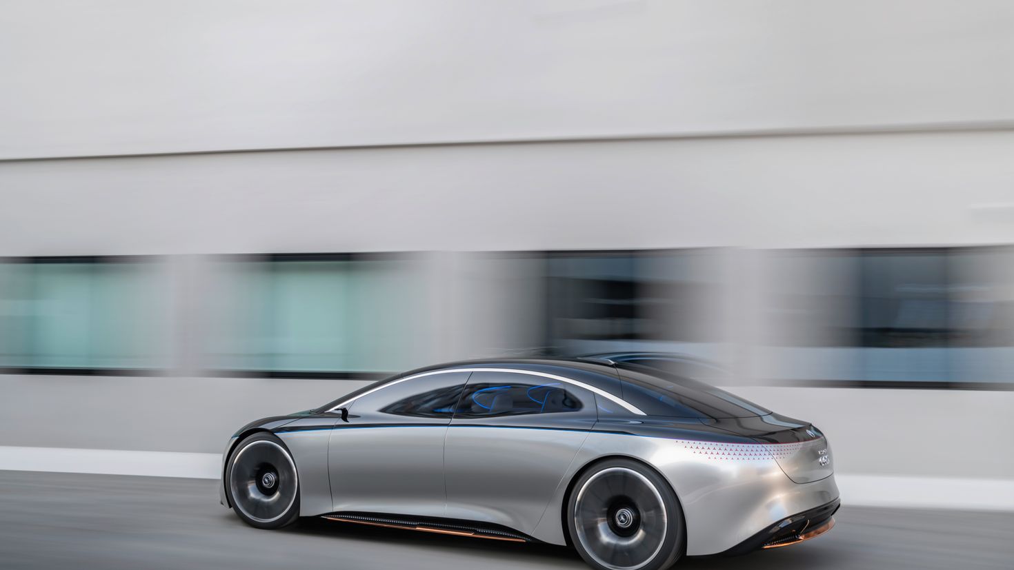 Mercedes Benz Vision EQS Concept