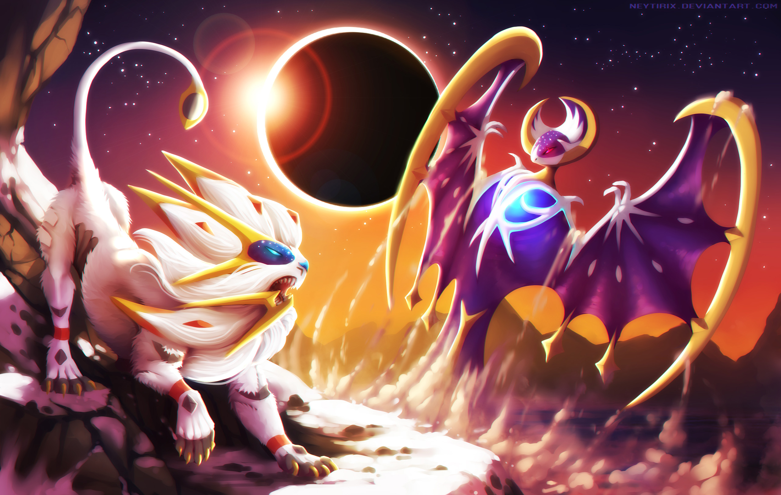 Lunala (Pokémon) HD download for free