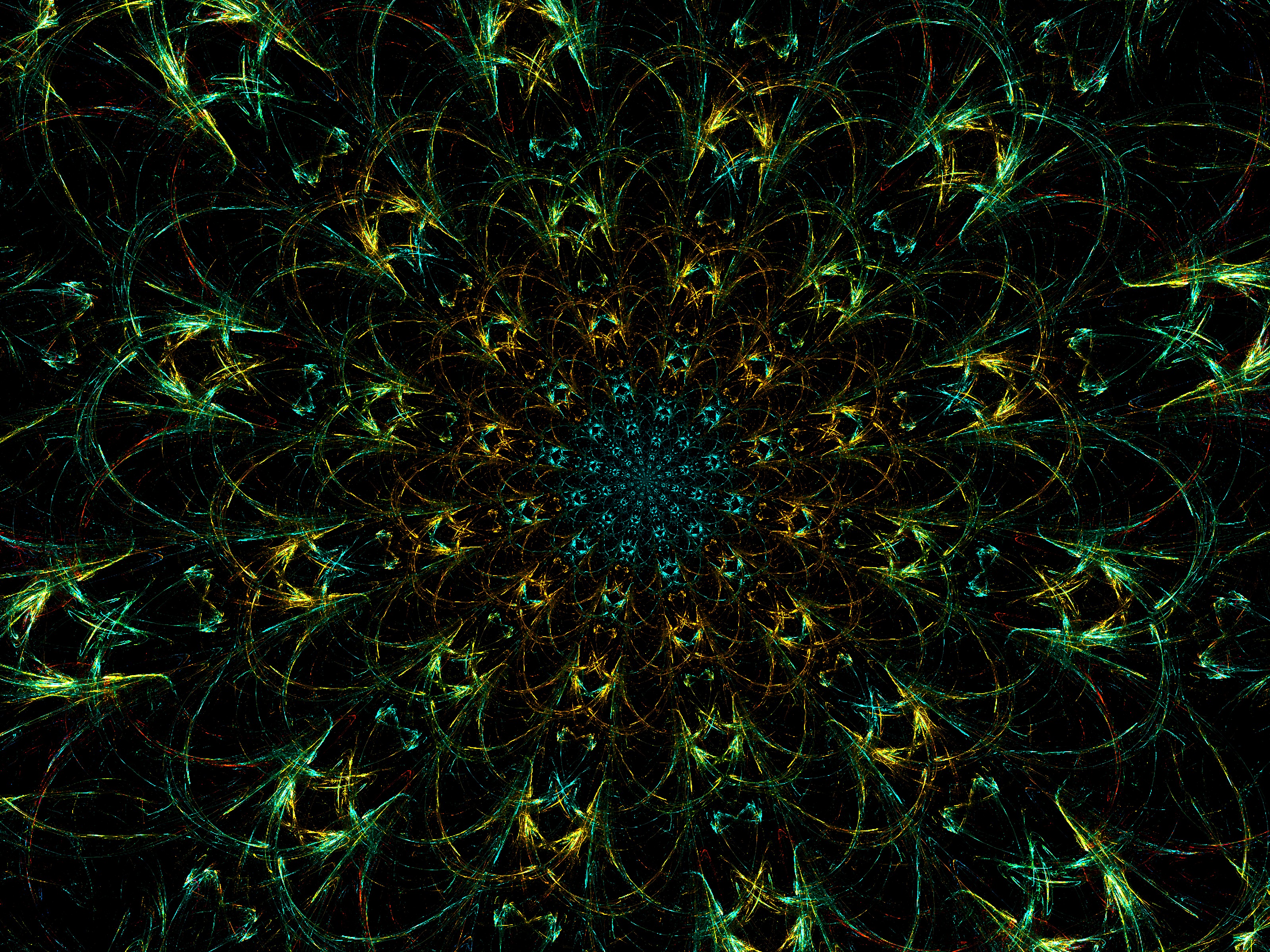 abstract, pattern, fractal, perspective, prospect, kaleidoscope 8K