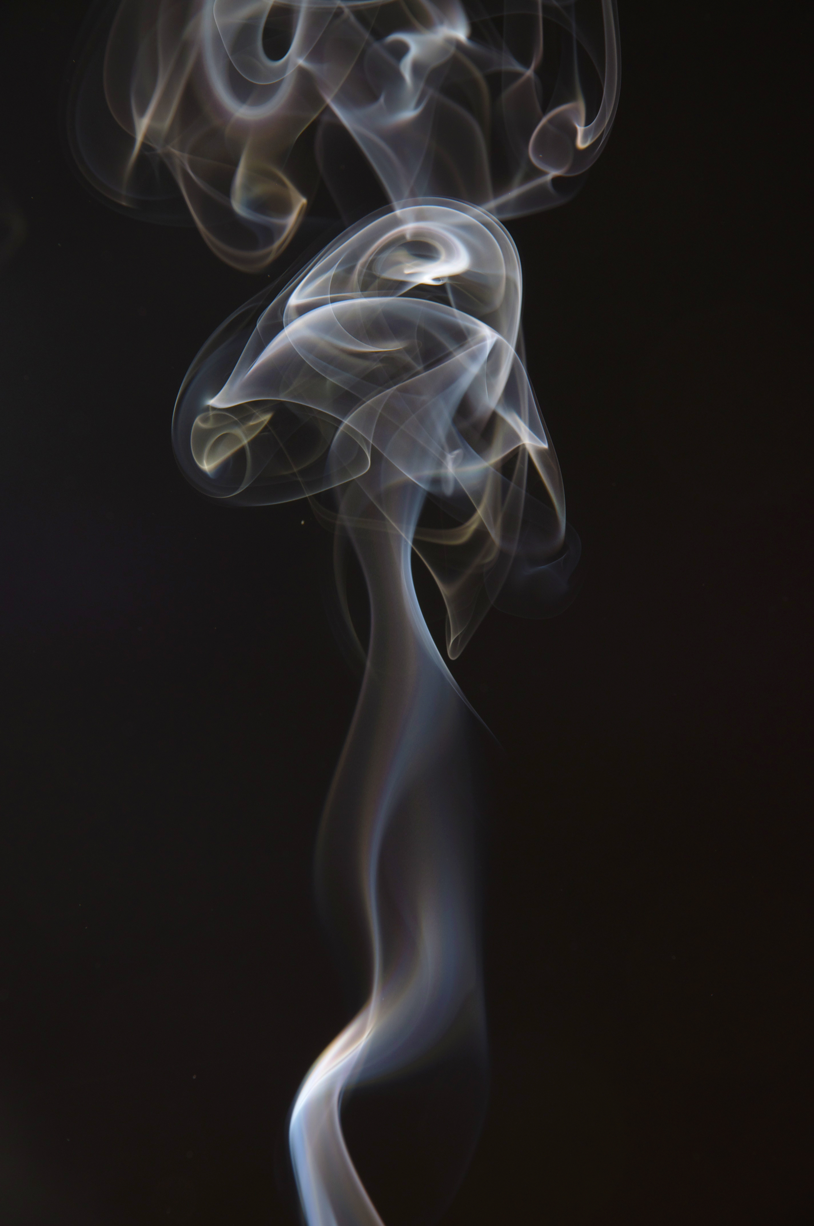 Free HD dark background, abstract, smoke, shroud, puffs of smoke, tangles of smoke