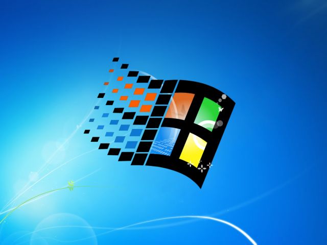 Vintage wallpaper, technology, computer, monitor, Microsoft Windows, Windows  95 | Microsoft windows, Windows 95, Wallpapers vintage