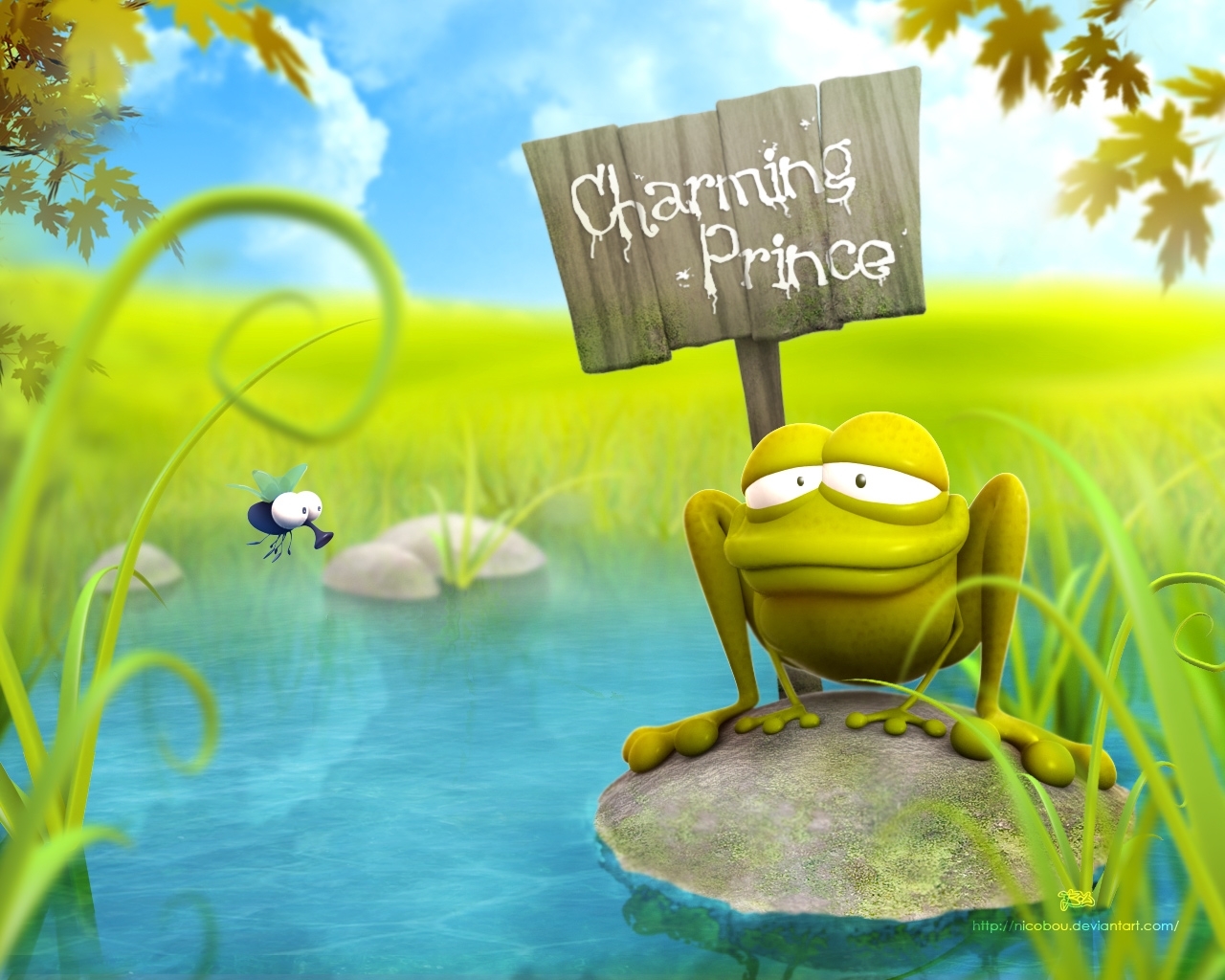 Download mobile wallpaper Frogs, Funny for free.