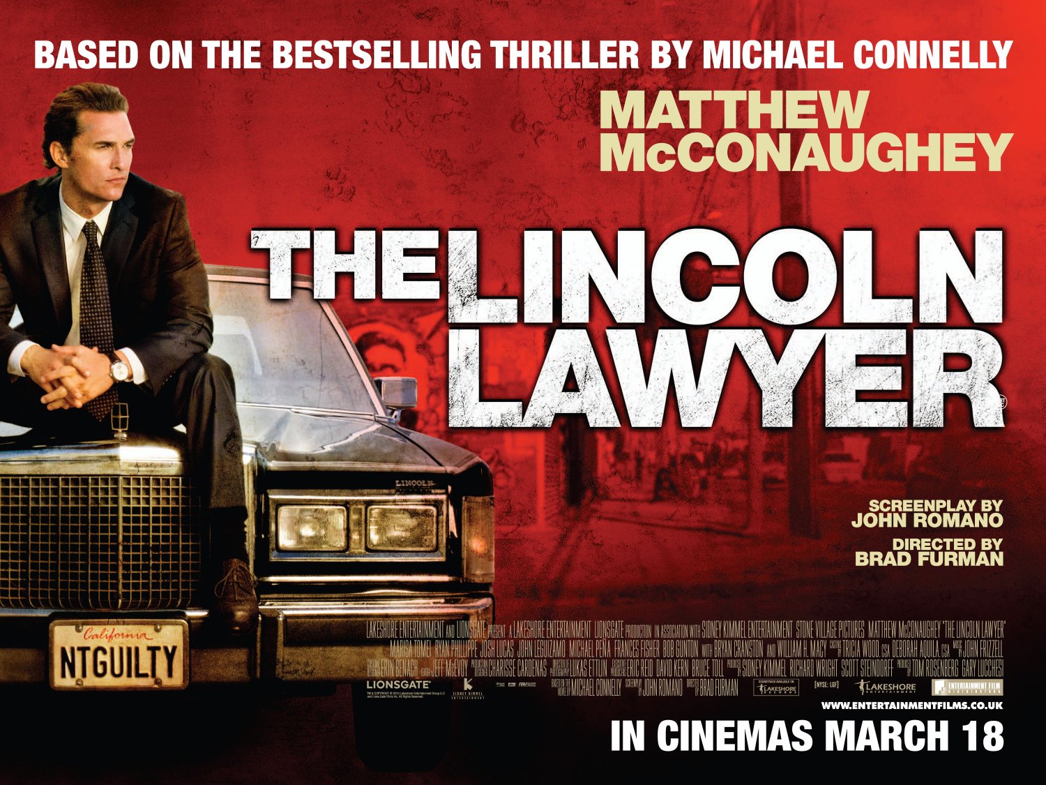 the lincoln lawyer, movie, matthew mcconaughey cellphone