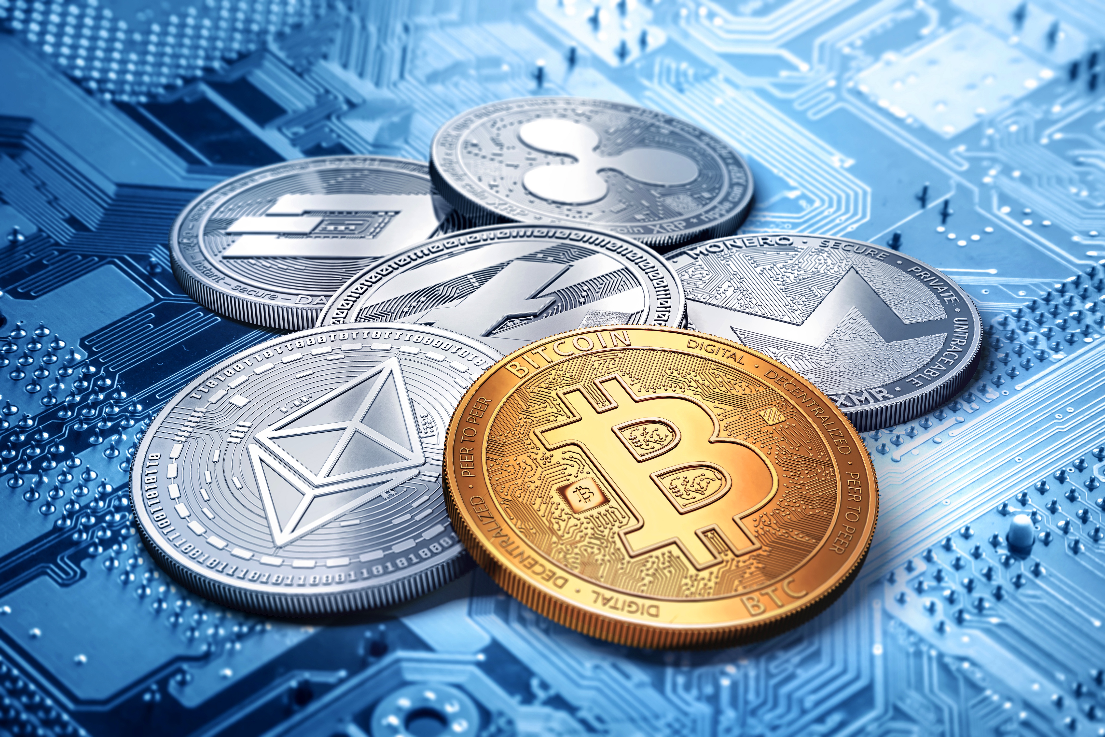 desktop Images cryptocurrency, money, technology, bitcoin, coin