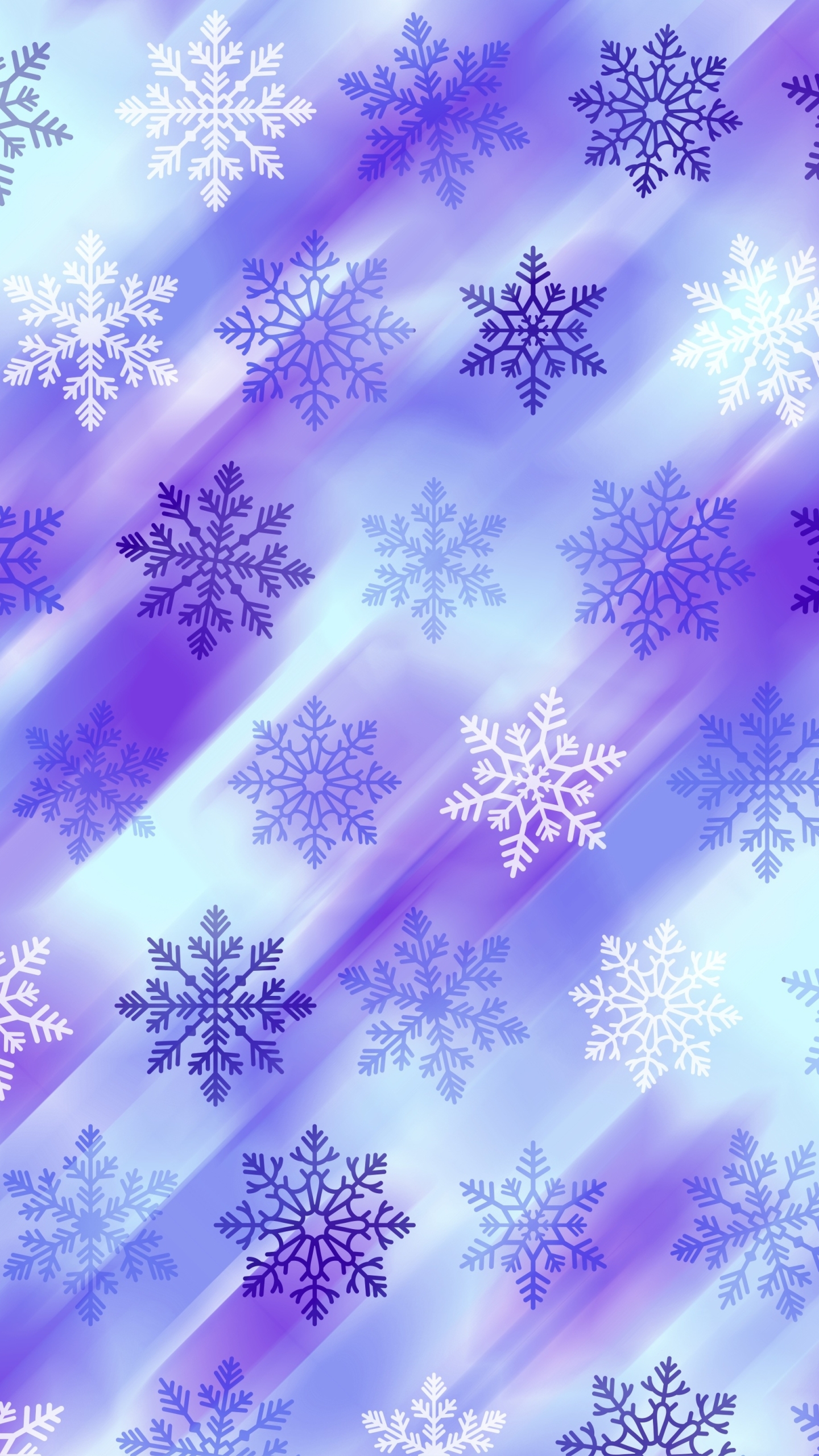 Winter Snowflake 4K Ultra HD Mobile Wallpaper